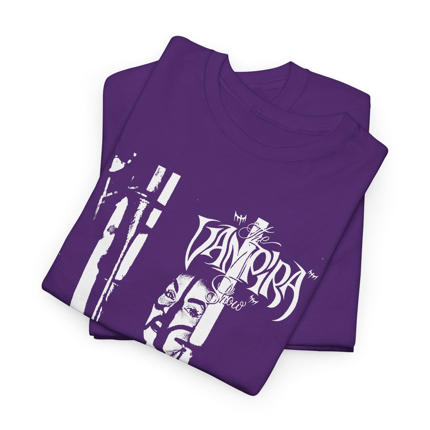 vampira show rare photo edit dark tshirt