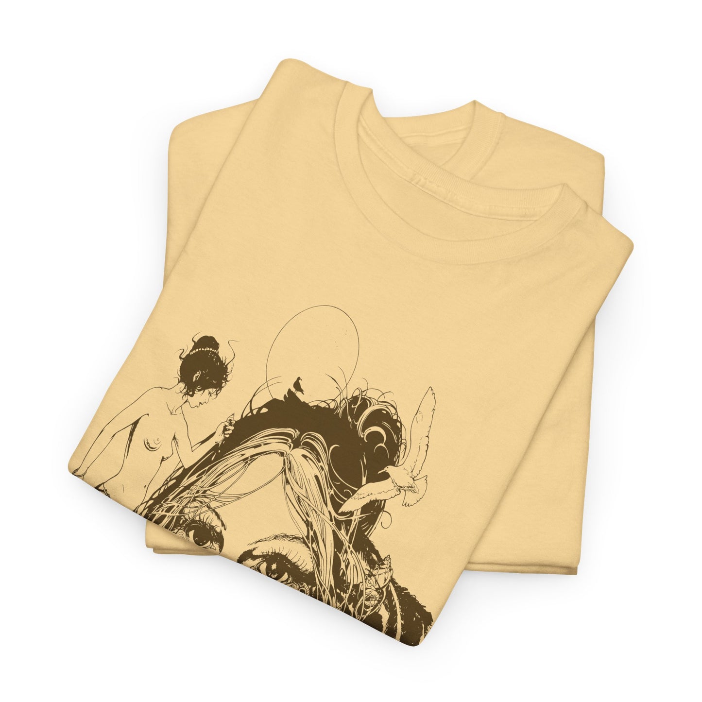 1970s whimsical illustration by bill ogden tshirt
