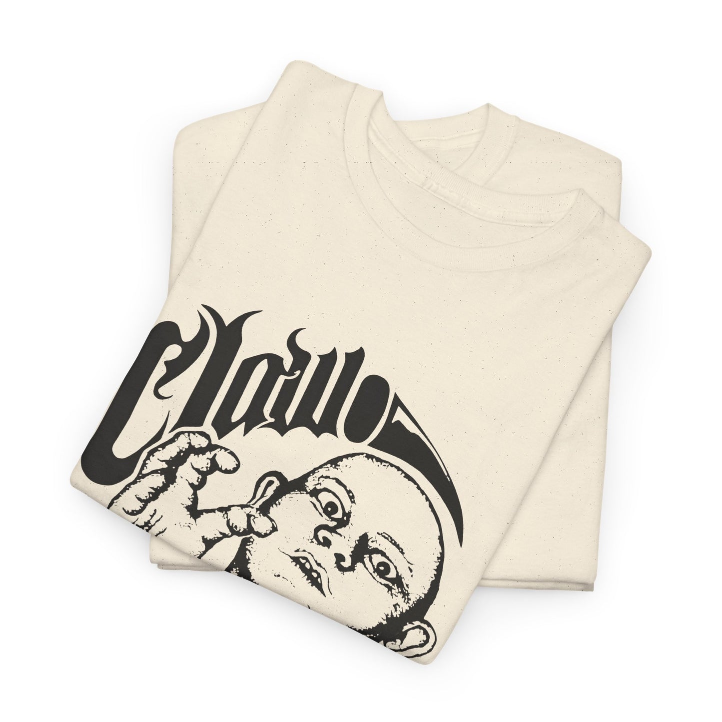 baron von raschke the claw professional wrestler reproduction tshirt