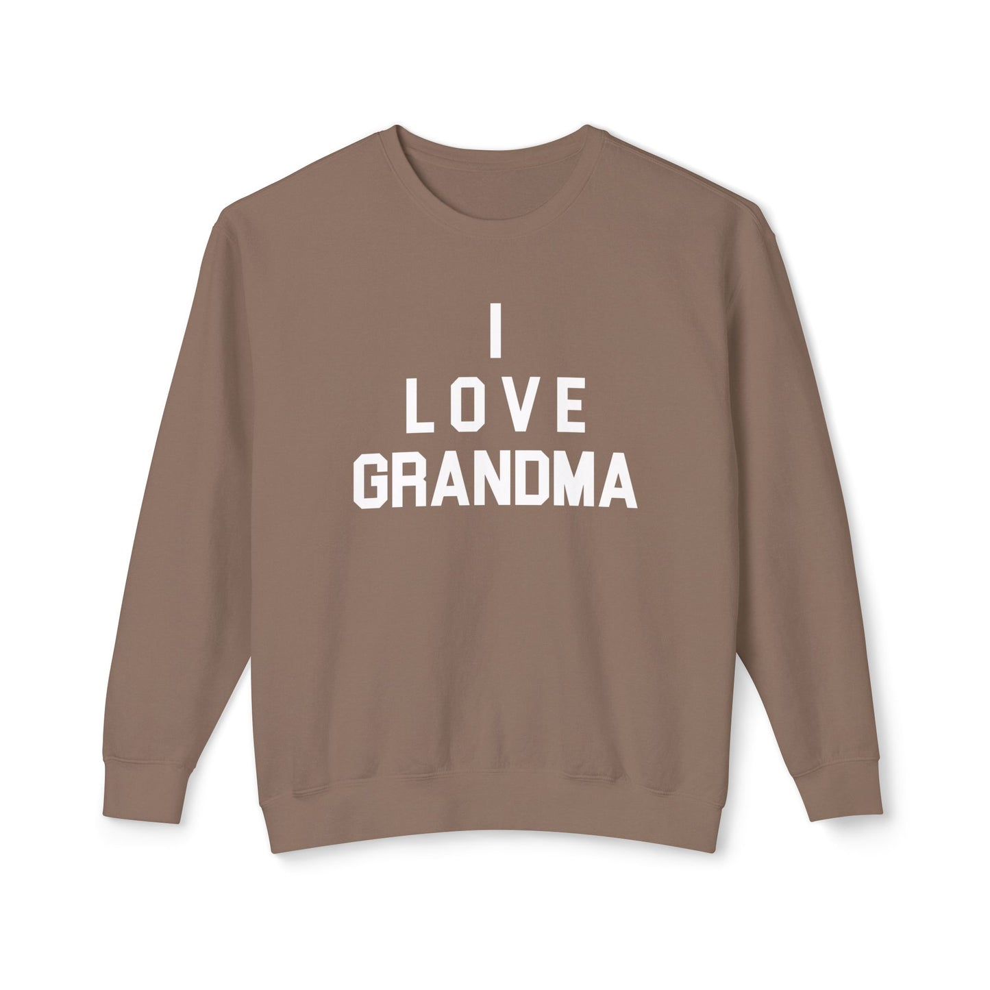 i love grandma as worn by andy kaufman reproduction 100% cotton sweatshirt