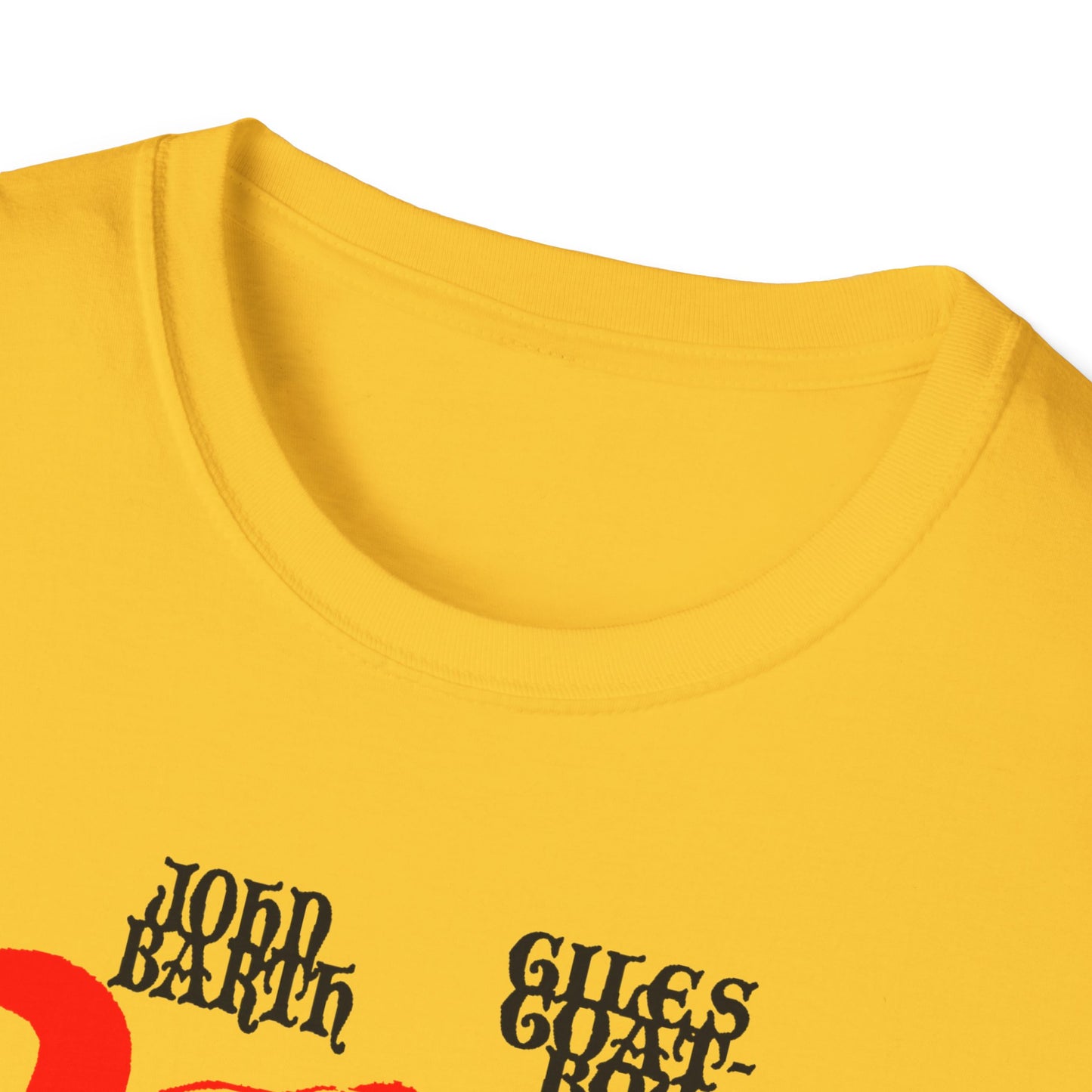 john barth 1966 novel giles goat-boy book cover variant tshirt
