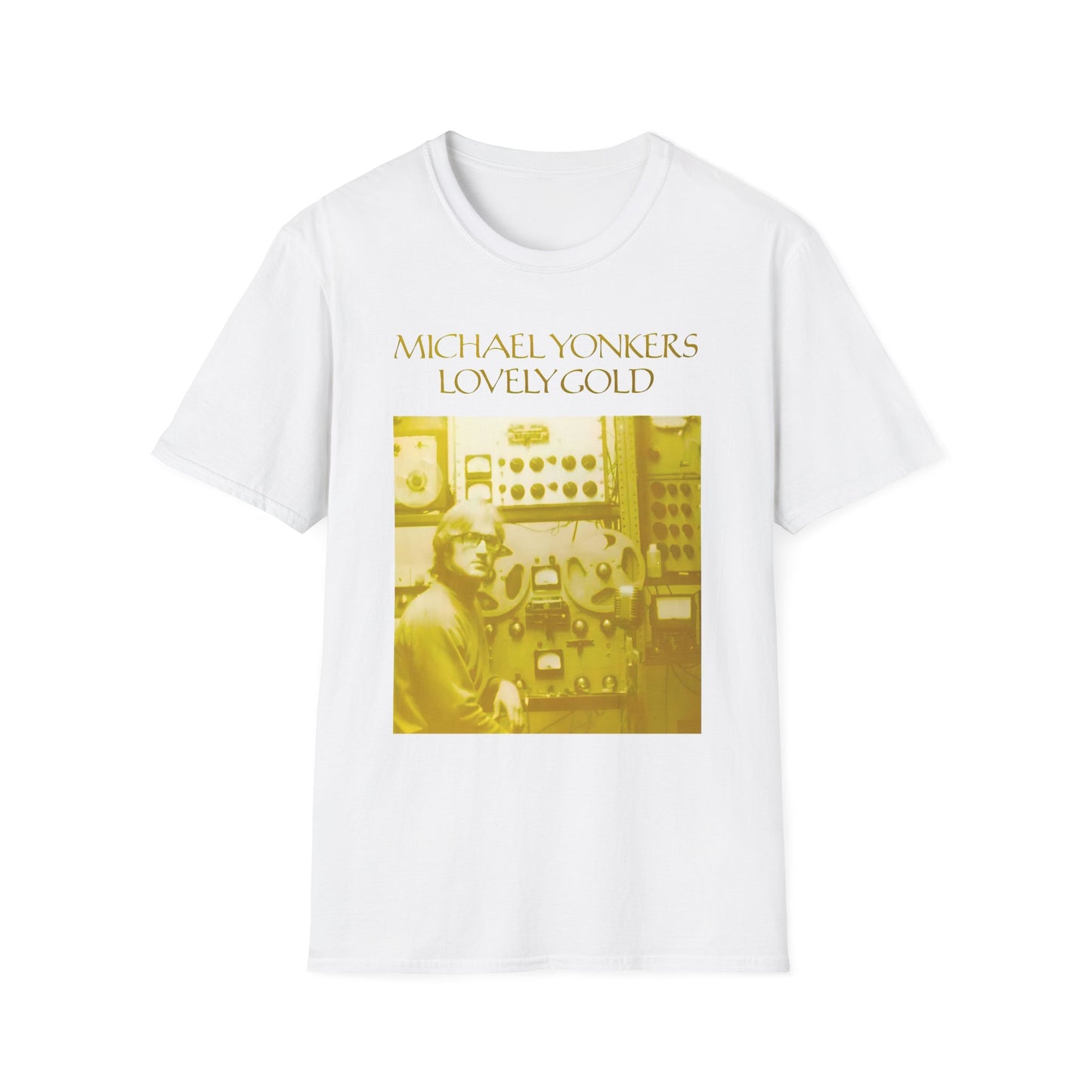 michael yonkers lovely gold album tshirt