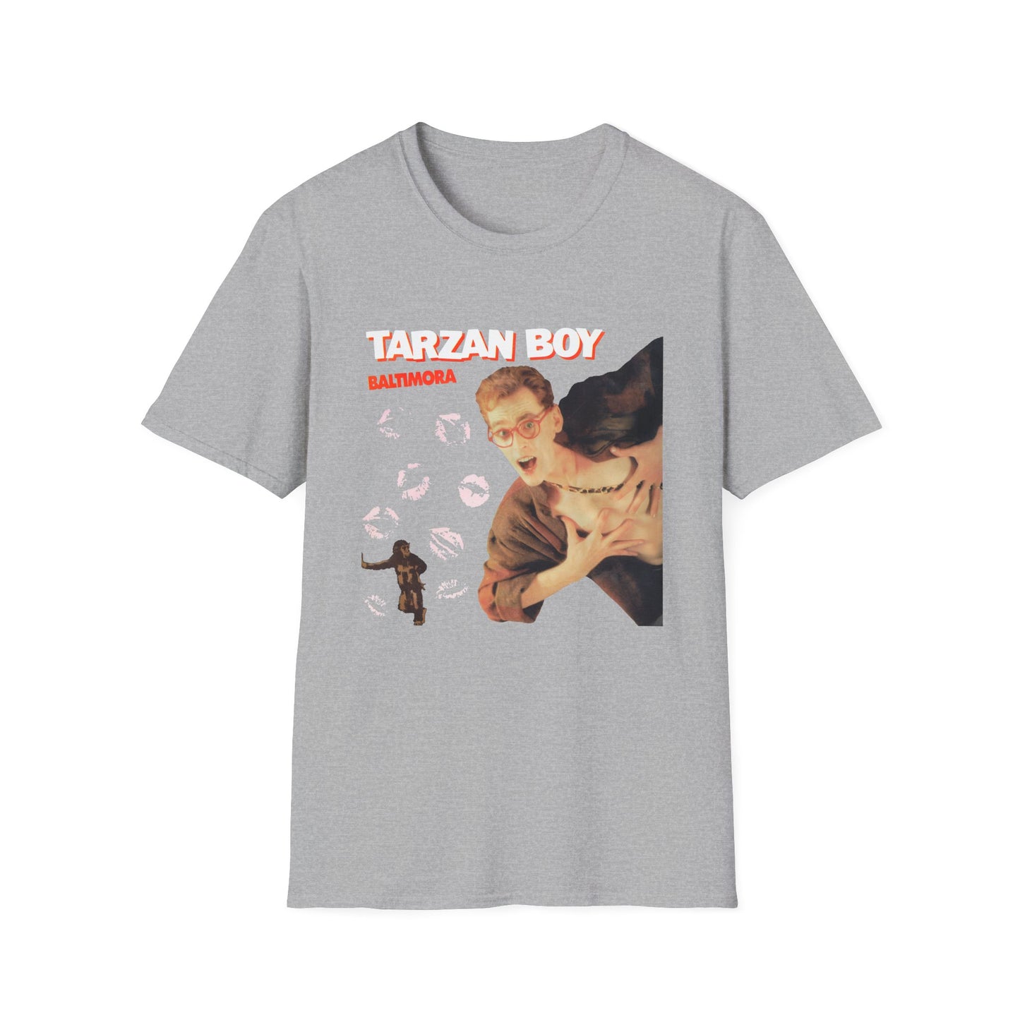 1985 tarzan boy single by baltimora tshirt