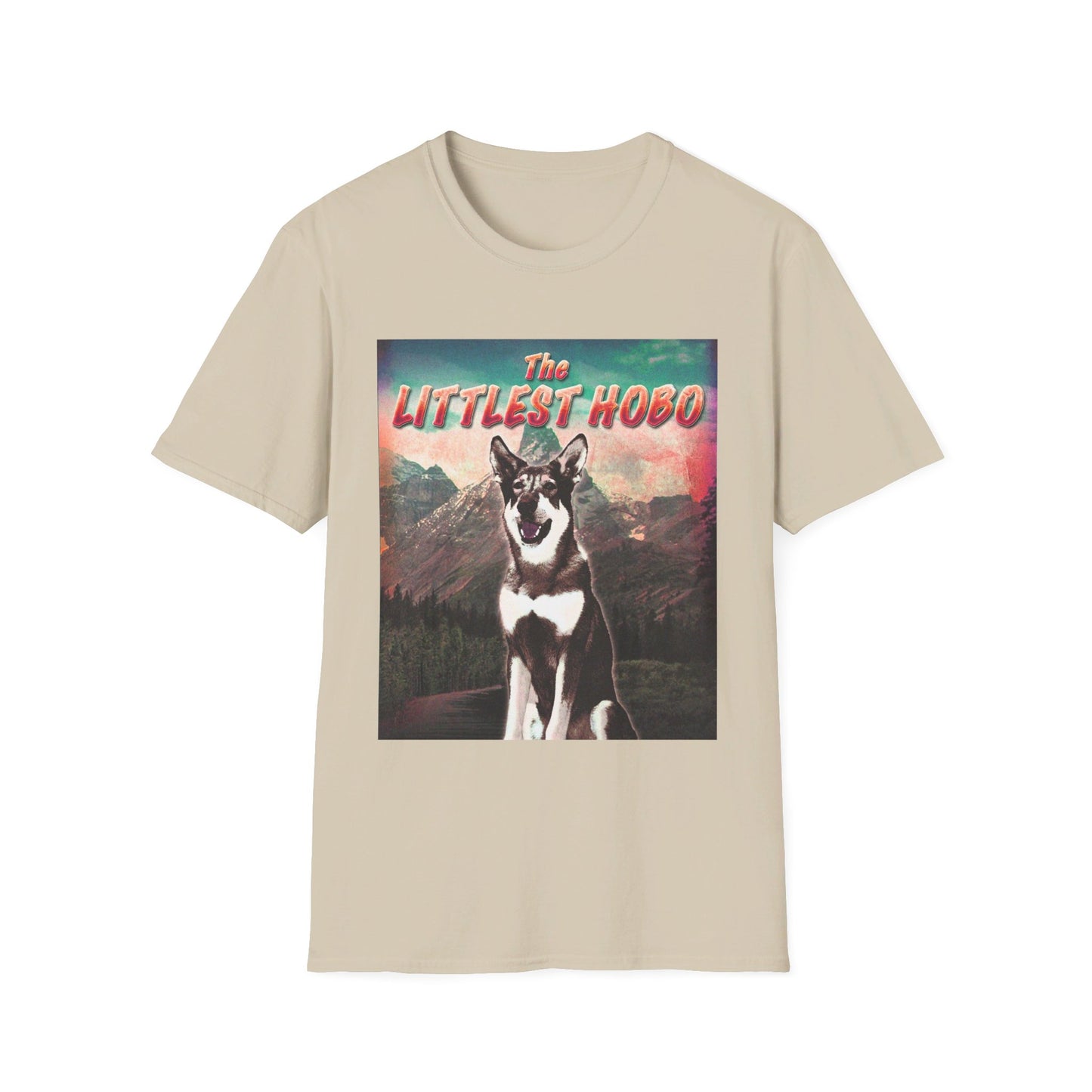 the littlest hobo canadian tv show vintage style tshirt