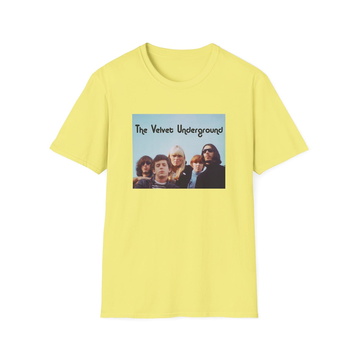 the velvet underground band photo in colour tshirt