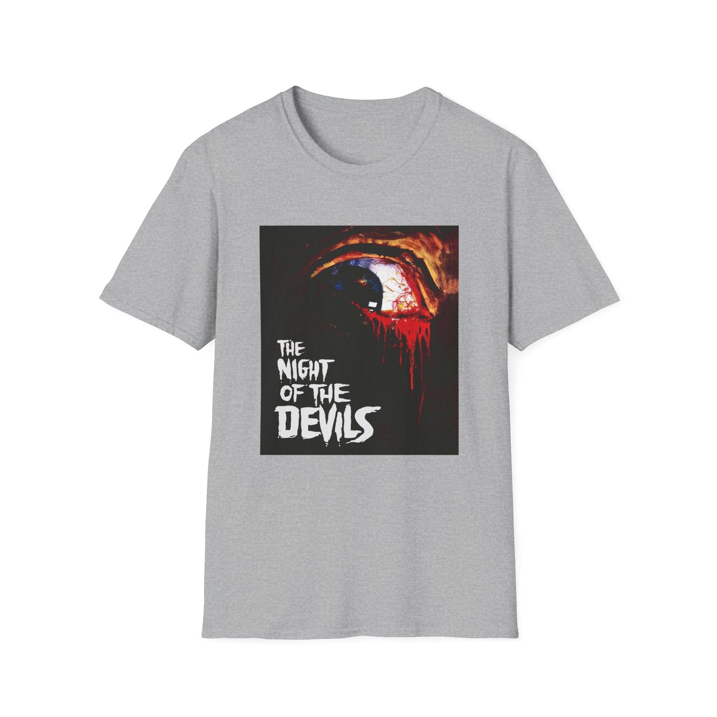 night of the devils 1972 horror movie tshirt