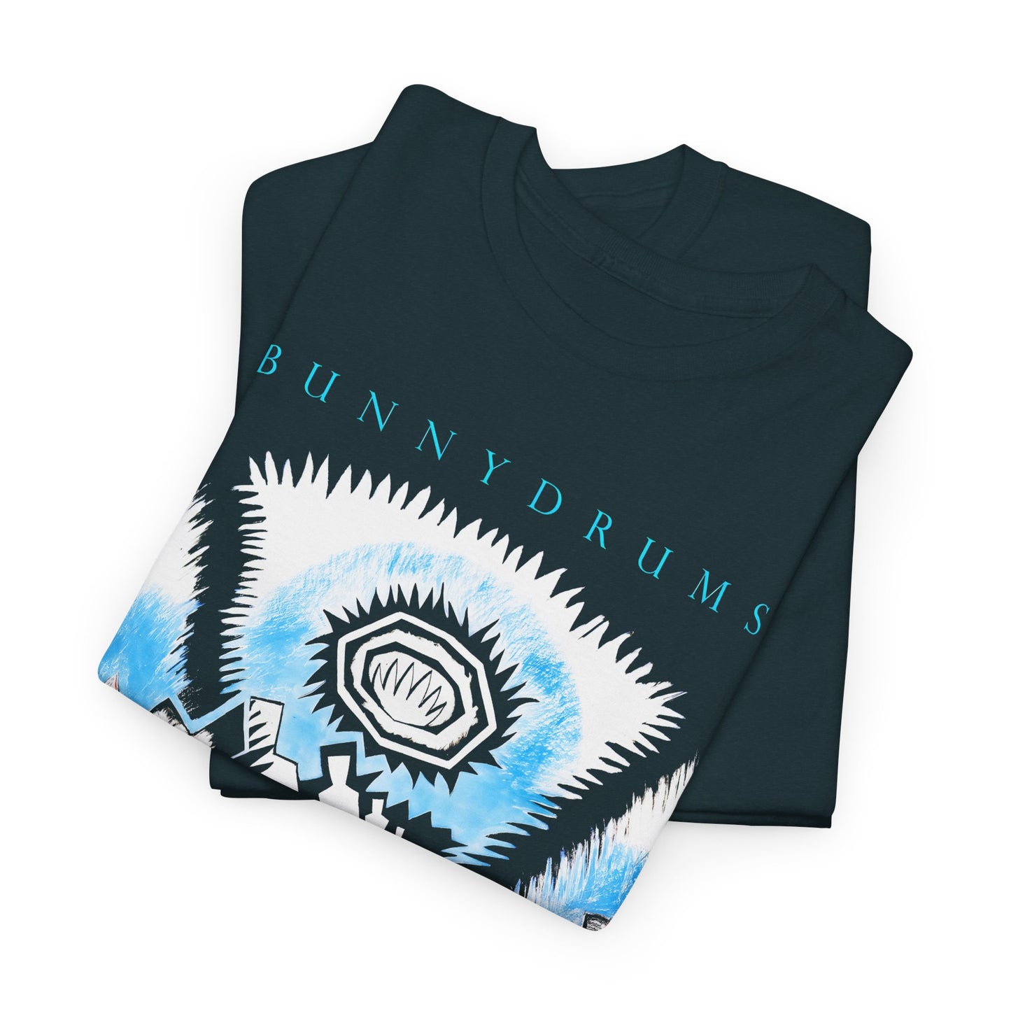 1983 post punk band bunnydrums pkd album cover edit tshirt