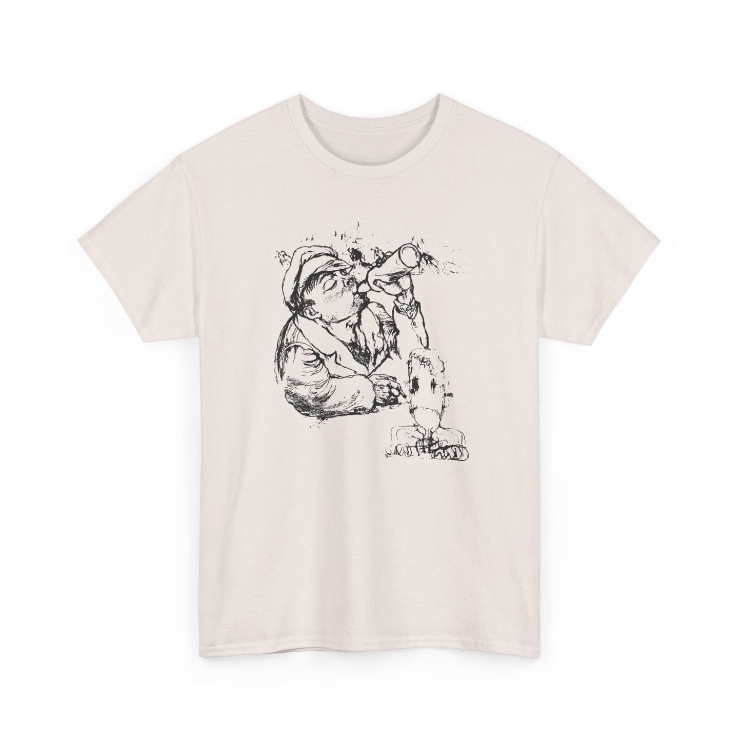 george grosz wodkadrinker and stickmen 1950 illustration tshirt