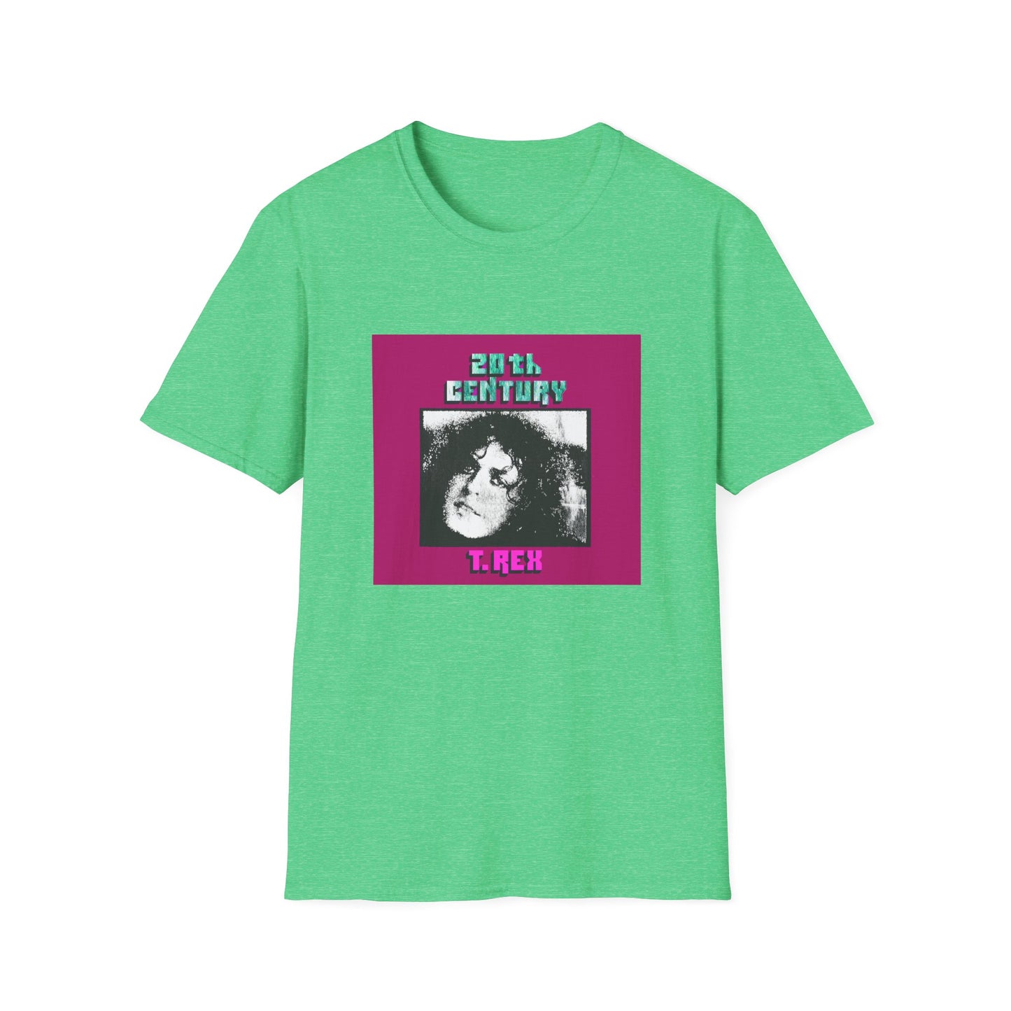 t. rex 1973 20th century alternate colour album tshirt