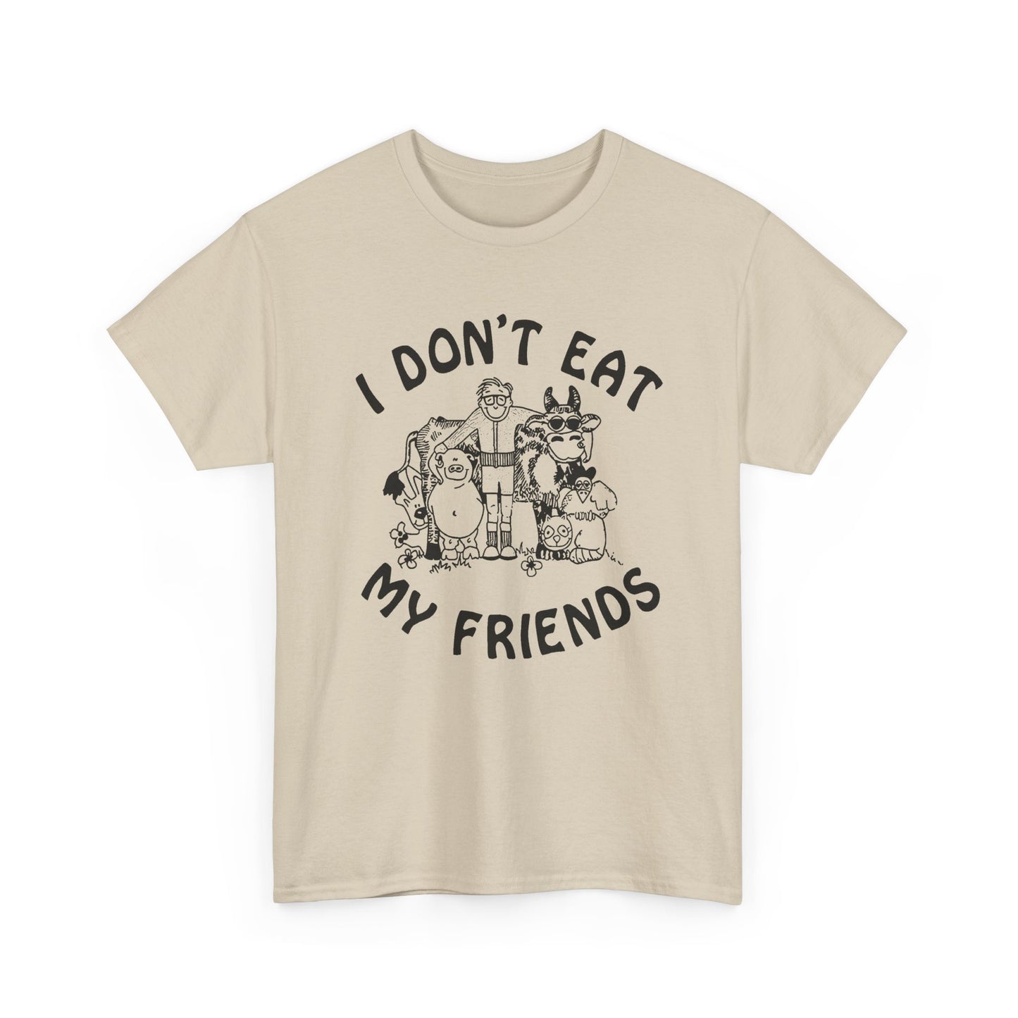 vintage i don't eat my friends as worn by elvira mistress of the dark reproduction tshirt