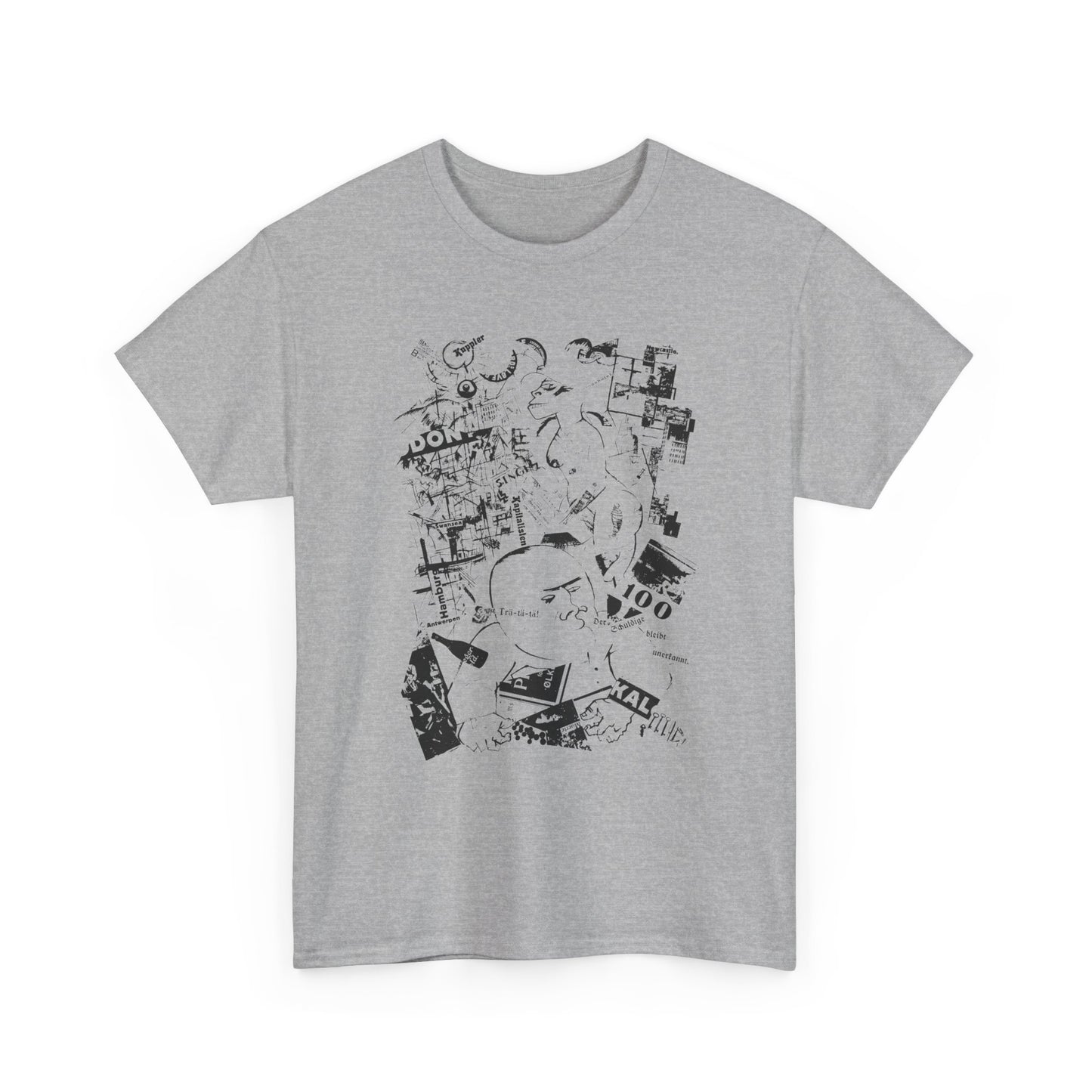 1919 the guilty one remains unknown by george grosz reproduction tshirt