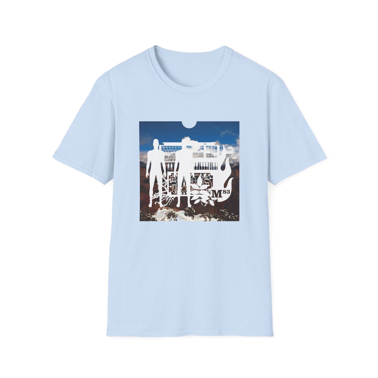 m83 2001 self titled album tshirt