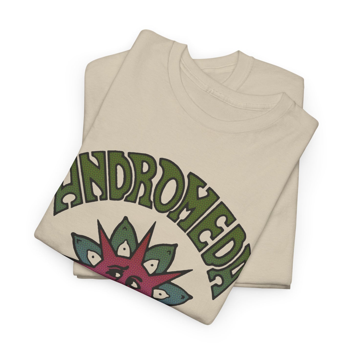 1960s english psychedelic band andromeda fan art tshirt