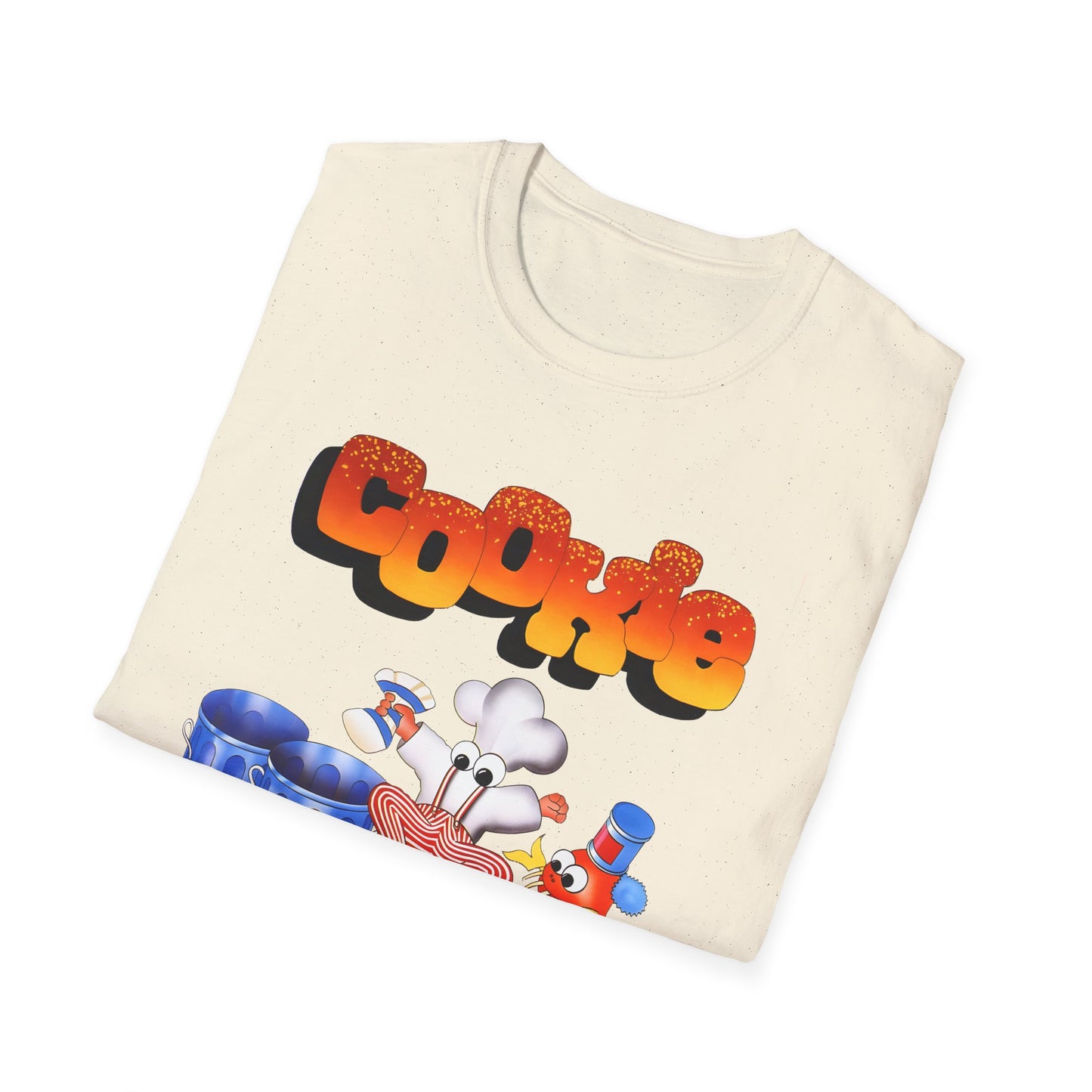 1983 zx spectrum video game cookie tshirt