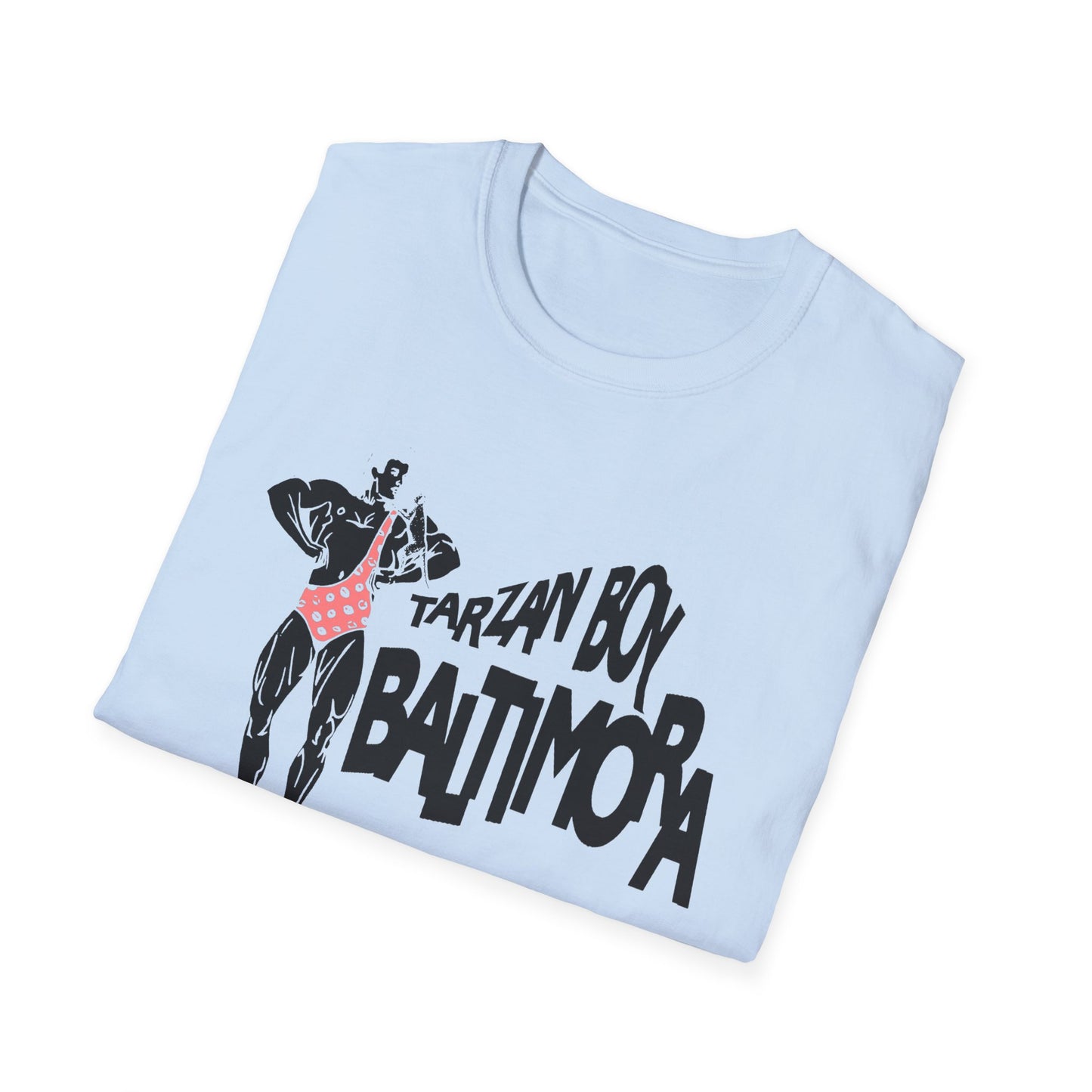 baltimora tarzan boy italo disco fan art tshirt