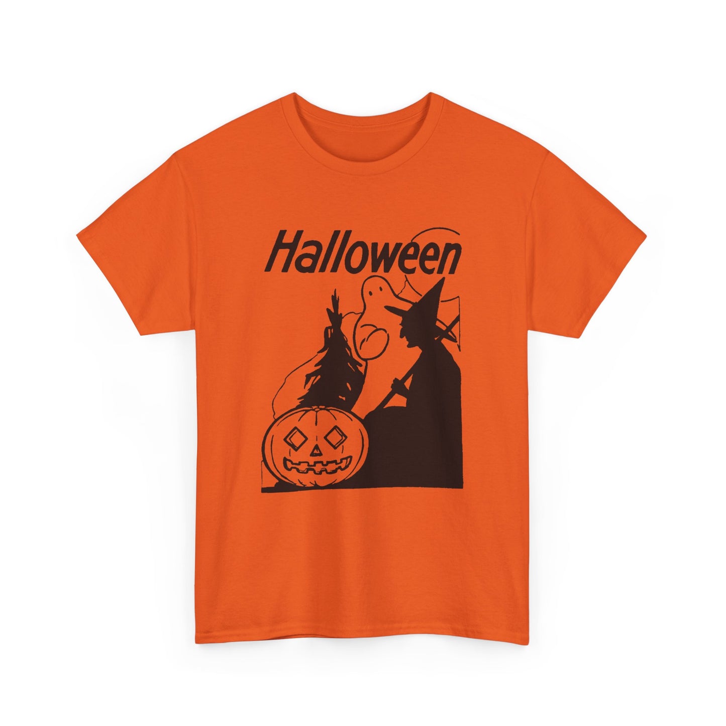 antique halloween graphic reproduction tshirt