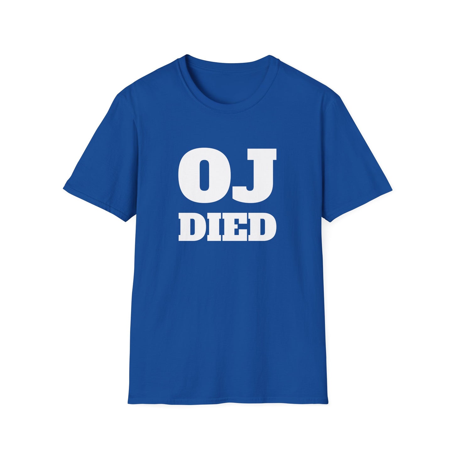 oj died with oj's glove on the back oj simpson tshirt