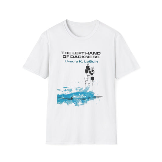 1969 book the left hand of darkness by ursula k le guin book cover tshirt