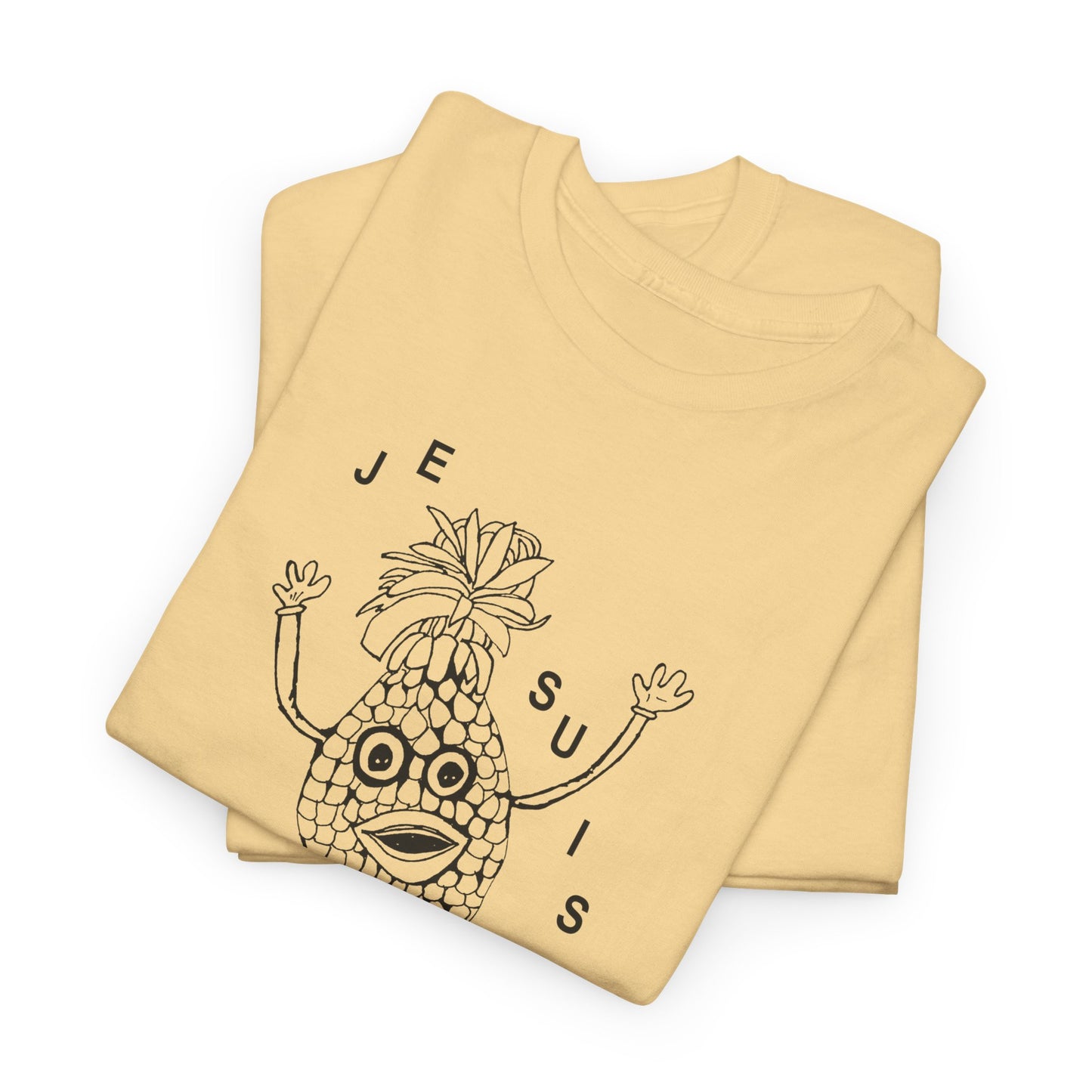 original sketch je suis un ananas téléfrançais! (i am a pineapple) tshirt