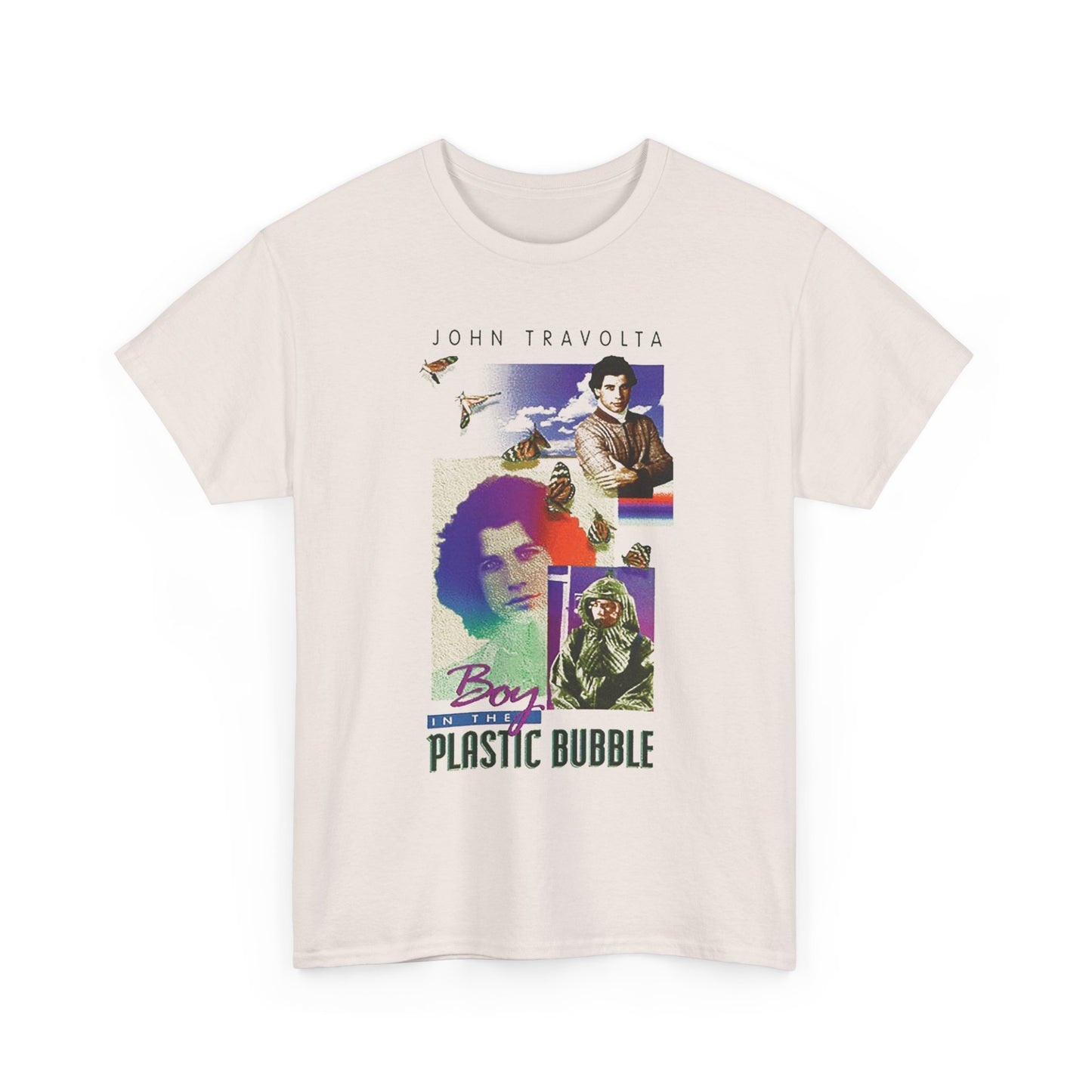 lofi boy in the plastic bubble vhs cover tshirt