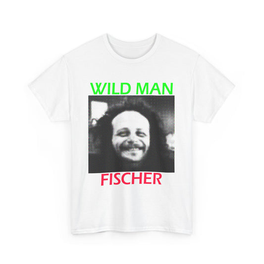 wild man fischer fan art light colour tshirt