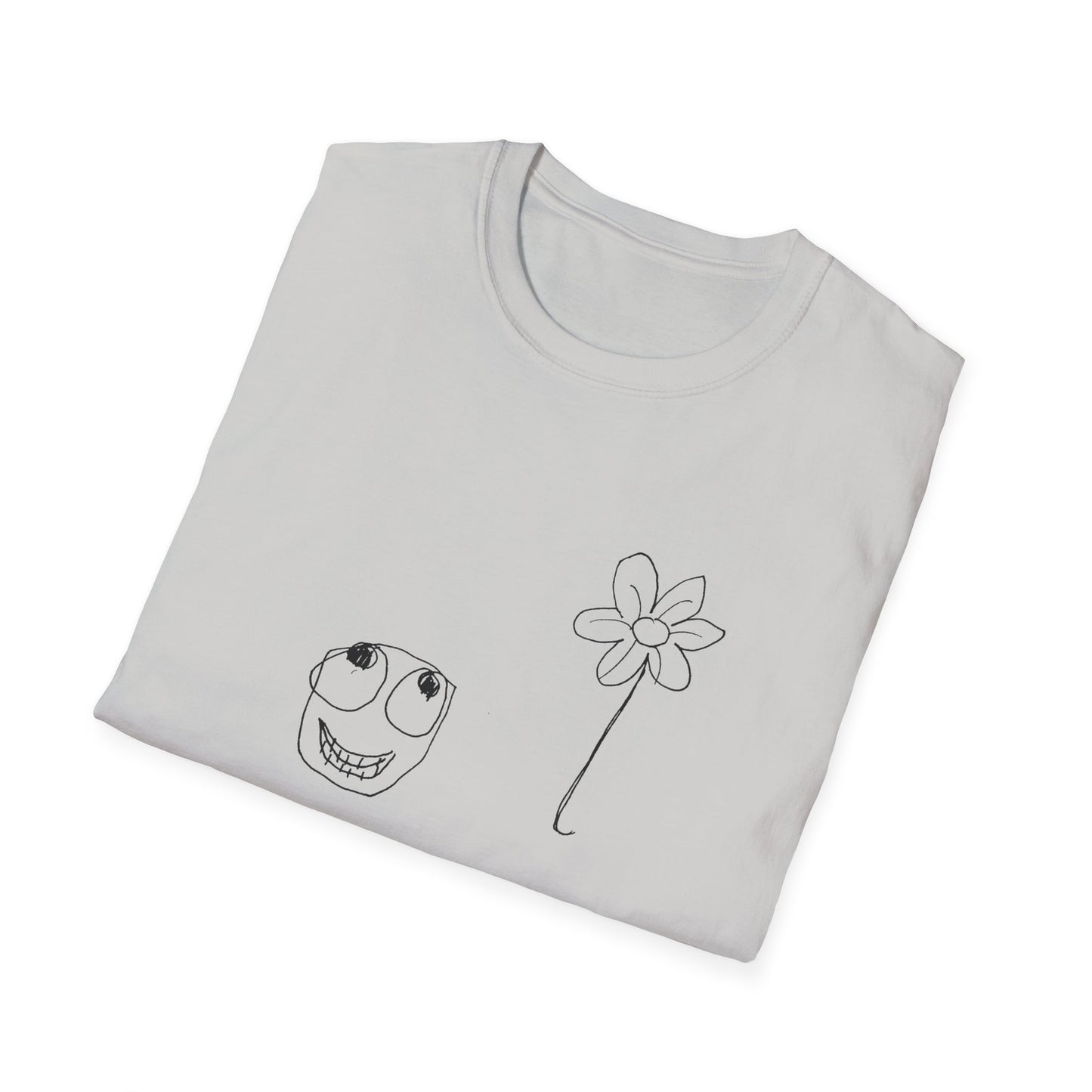original drawing happy little guy tshirt