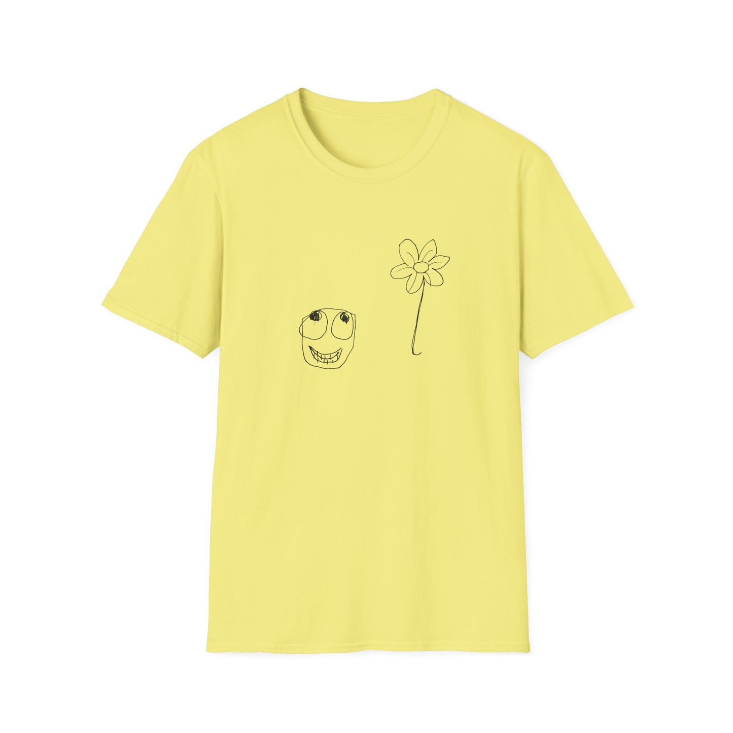 original drawing happy little guy tshirt