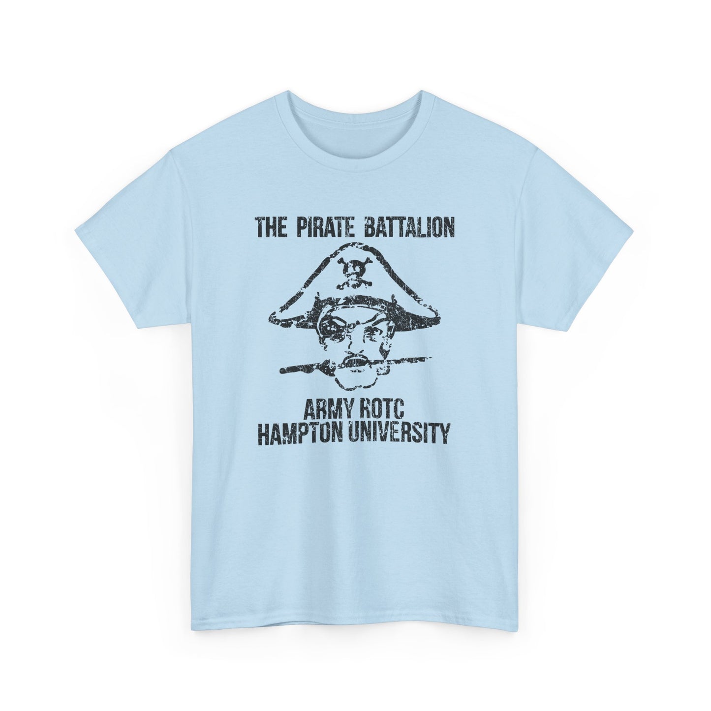 the pirate battalion army rotc hampton university as worn by elliot smith distressed graphic tshirt