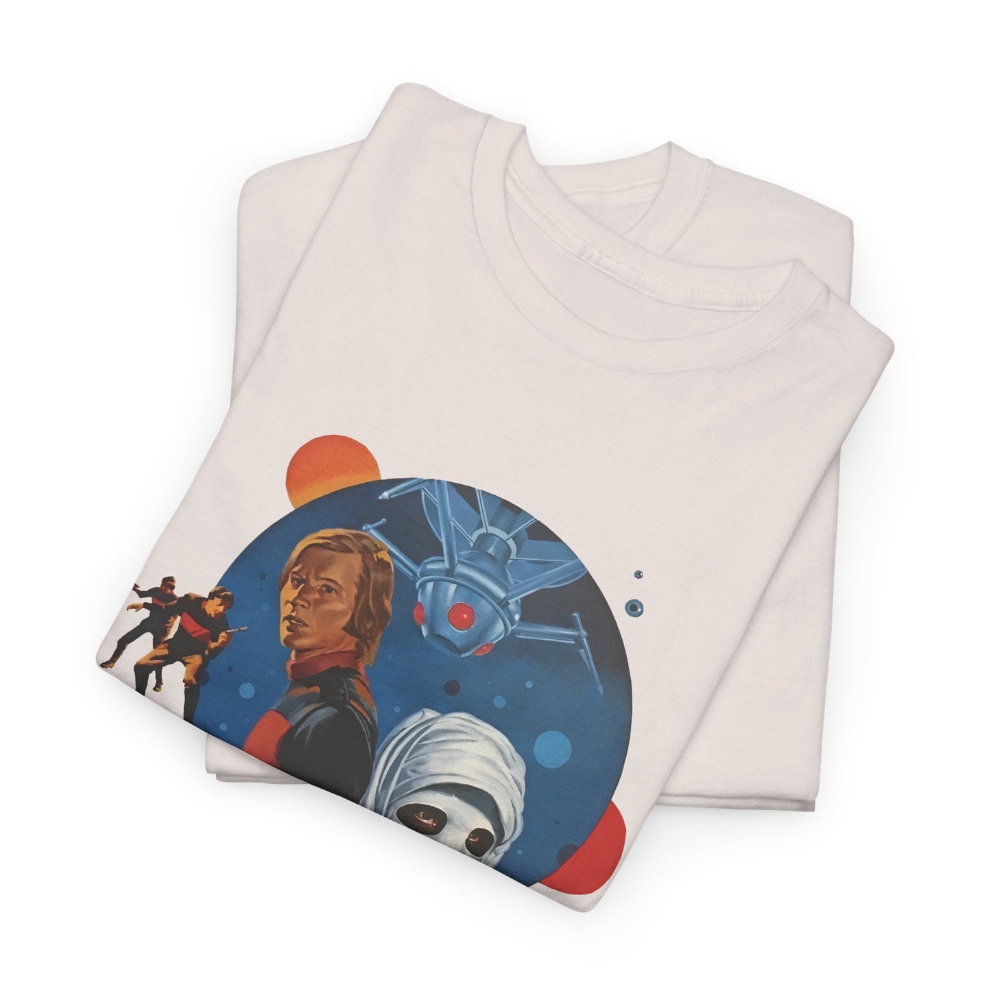 1976 logan's run illustration reproduction graphic tshirt