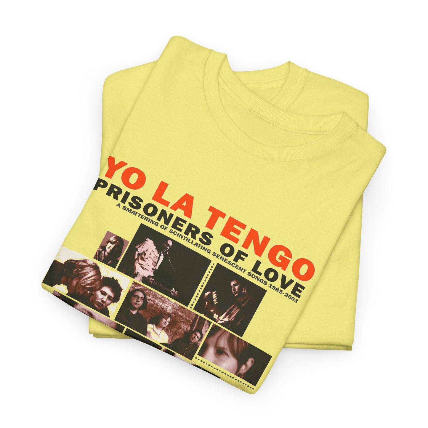 yo la tengo prisoners of love album tshirt