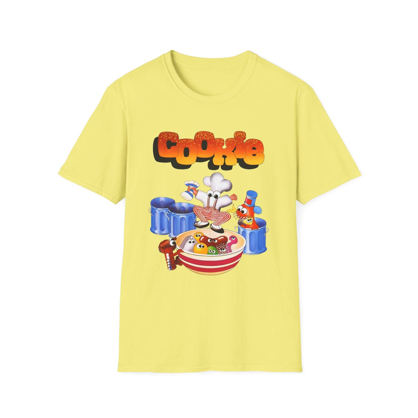 1983 zx spectrum video game cookie tshirt