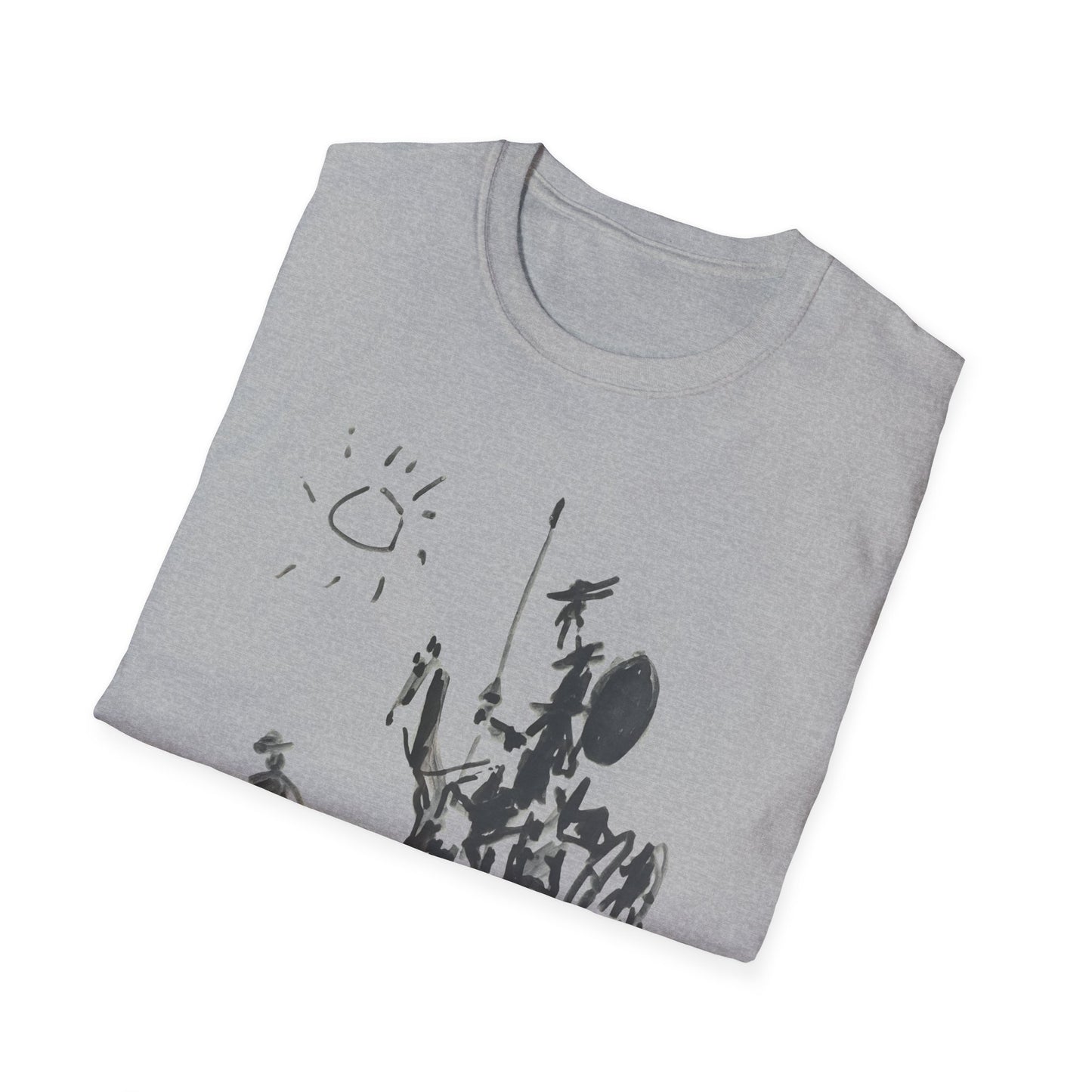 1955 don quixote illustration by pablo ruiz picasso tshirt