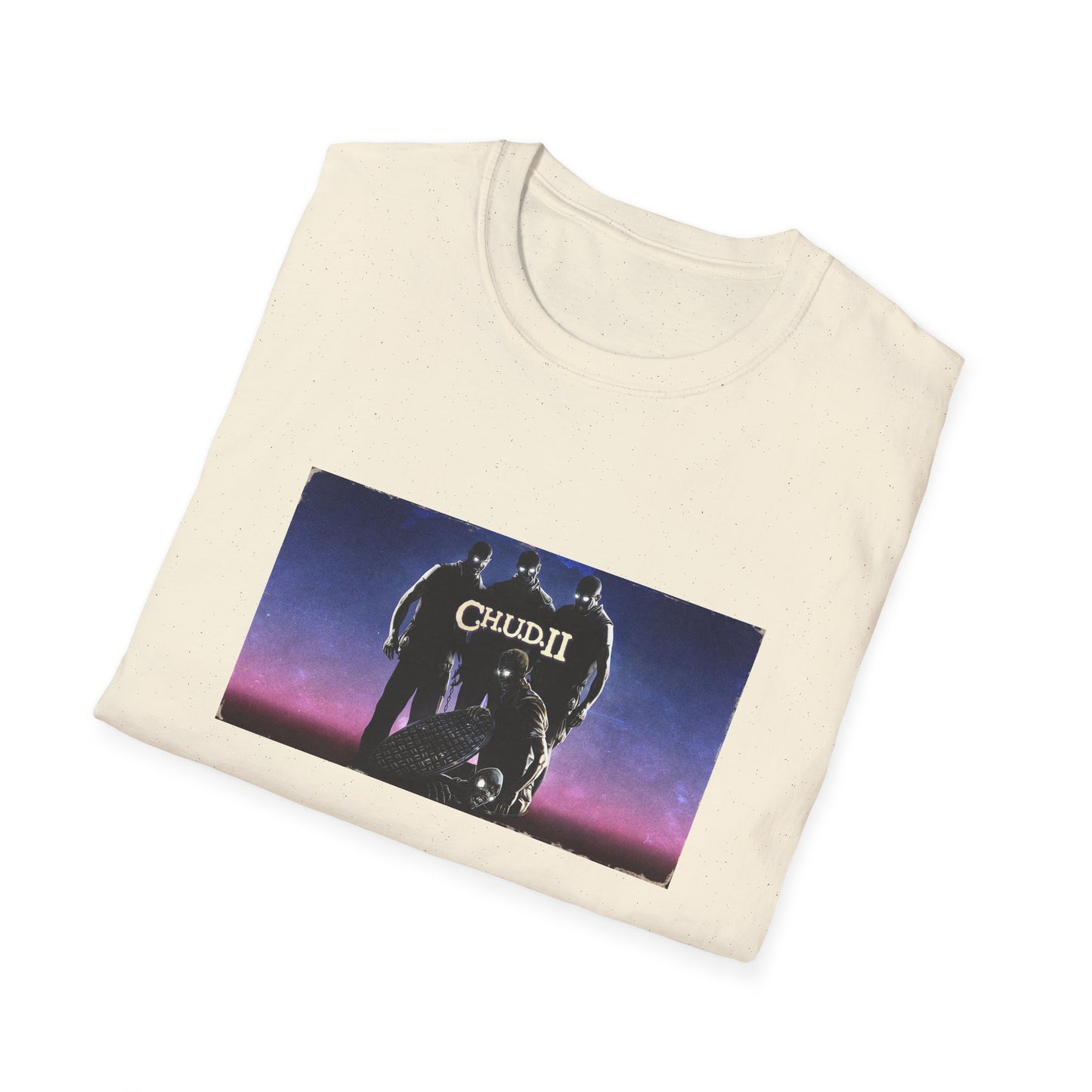 1989 C.H.U.D. II: bud the C.H.U.D movie poster tshirt