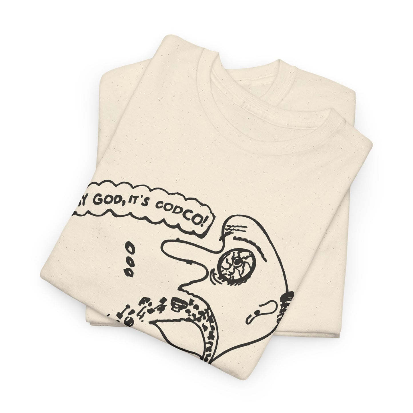 1988 newfoundland comedy tv show codco my god it's codco graphic reproduction tshirt