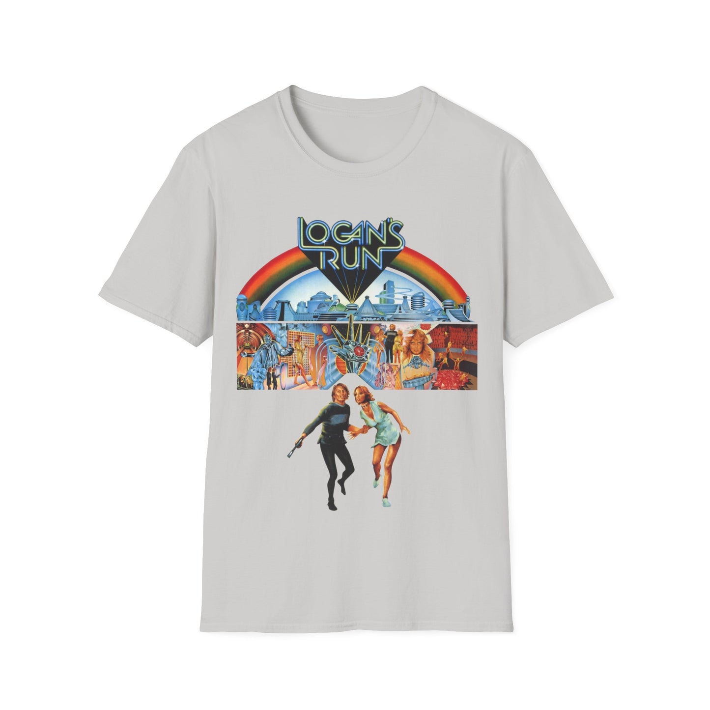 logan's run movie poster tshirt