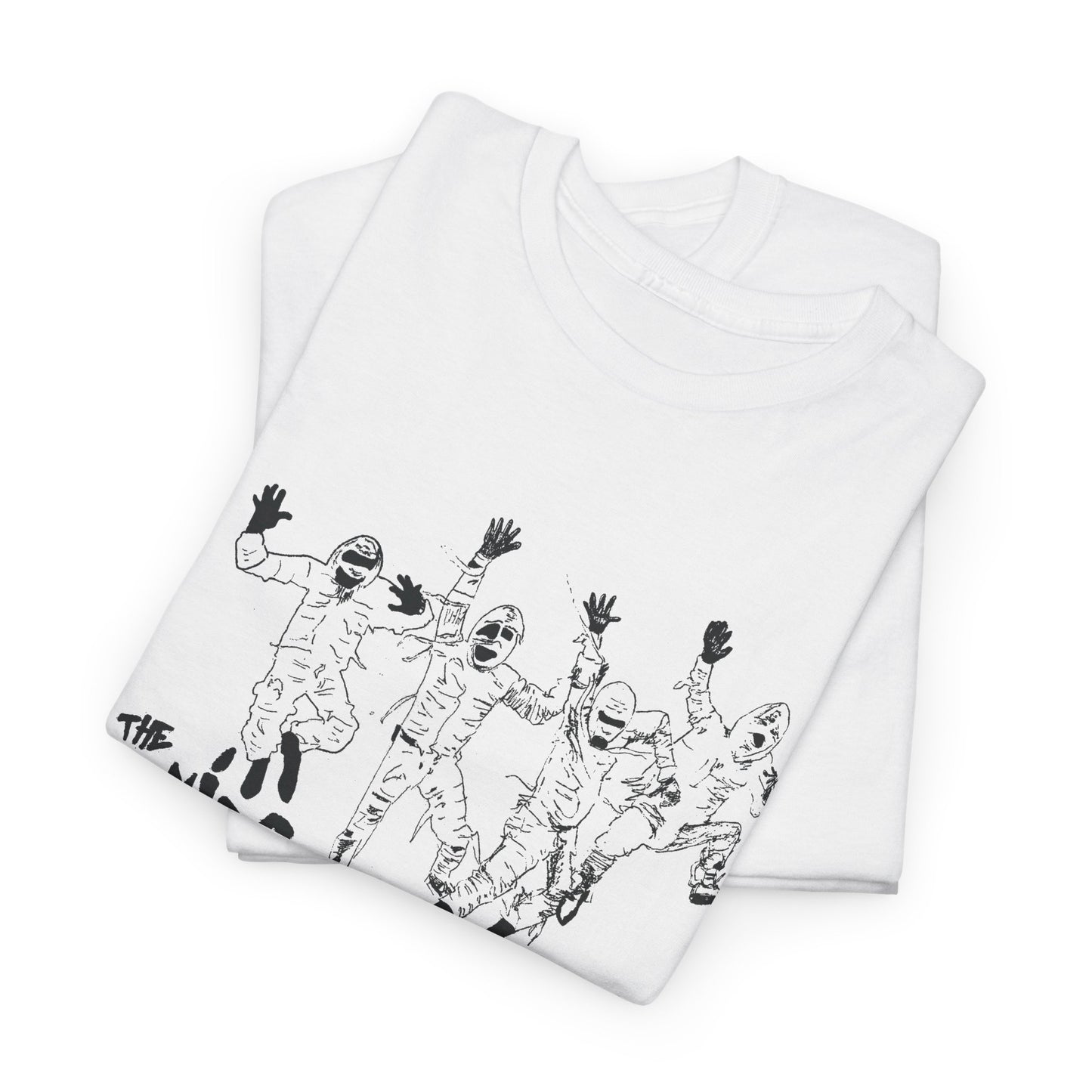 original drawing budget rockers the mummies fan art tshirt