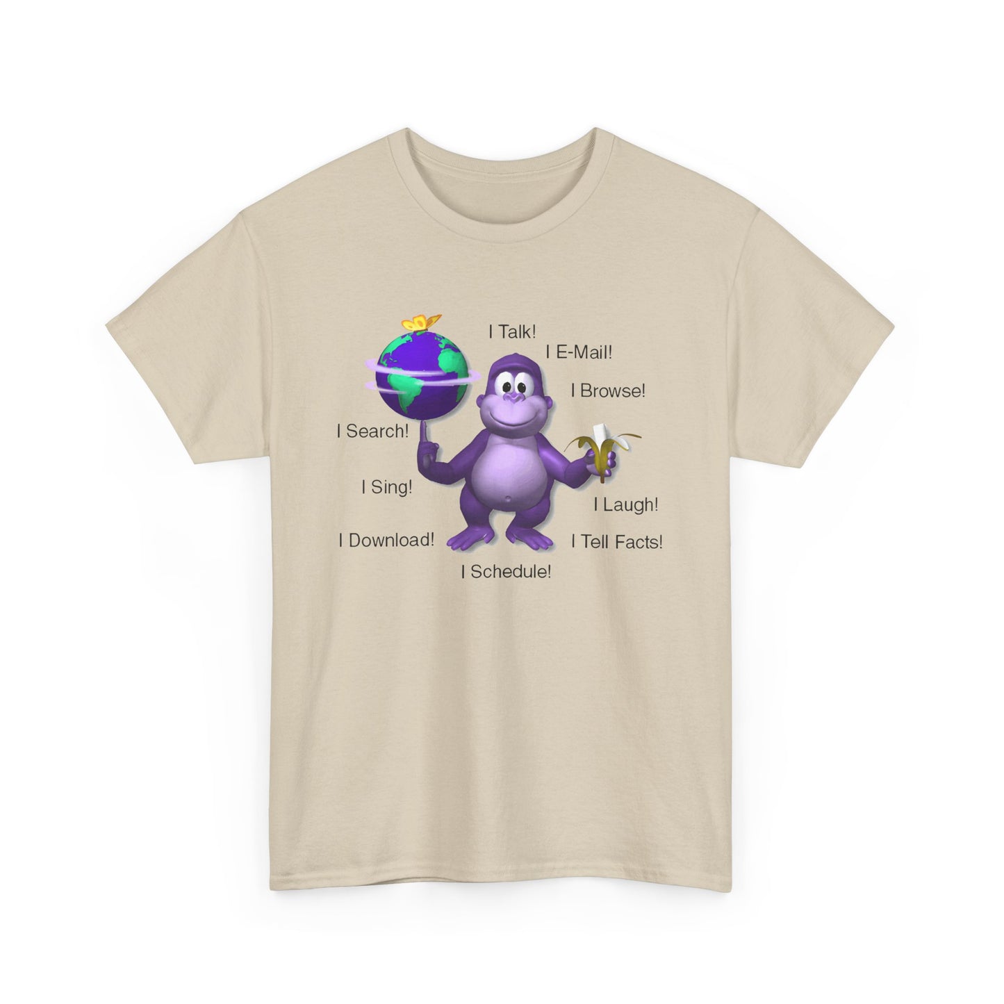 bonzibuddy evil freeware virtual assistant tshirt