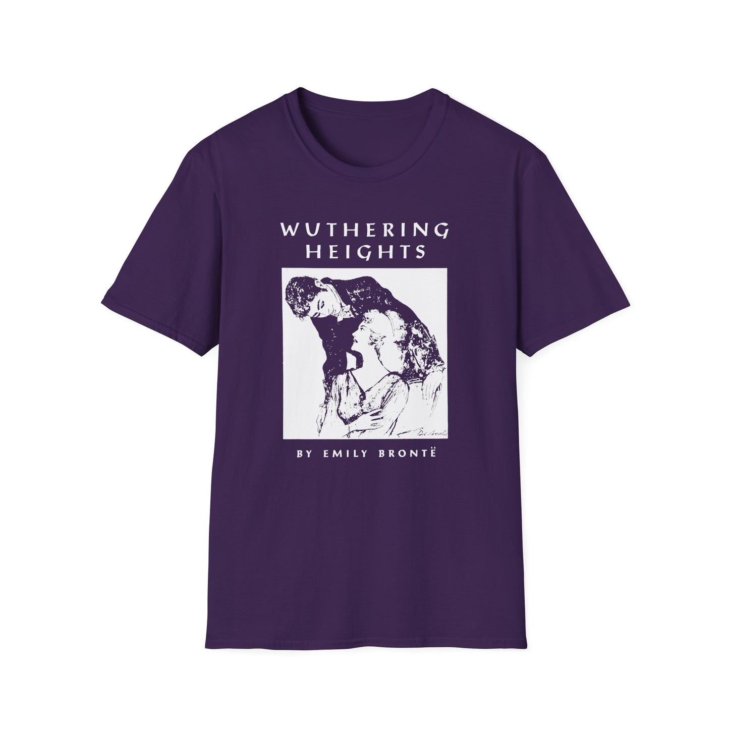 wuthering heights book cover tshirt