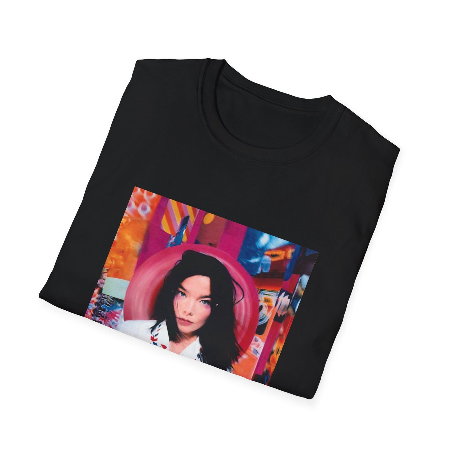 bjork 1995 post album tshirt