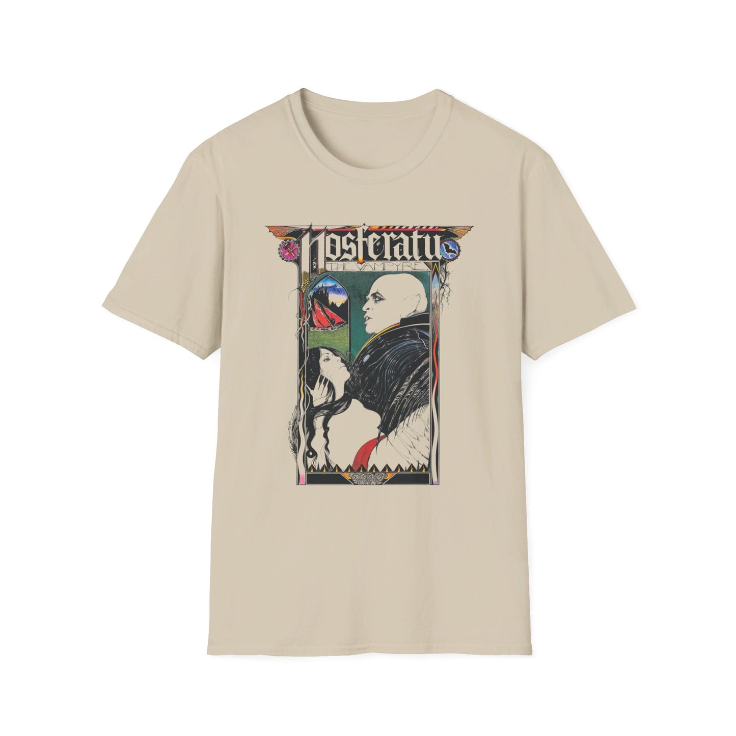 1979 nosferatu movie poster tshirt