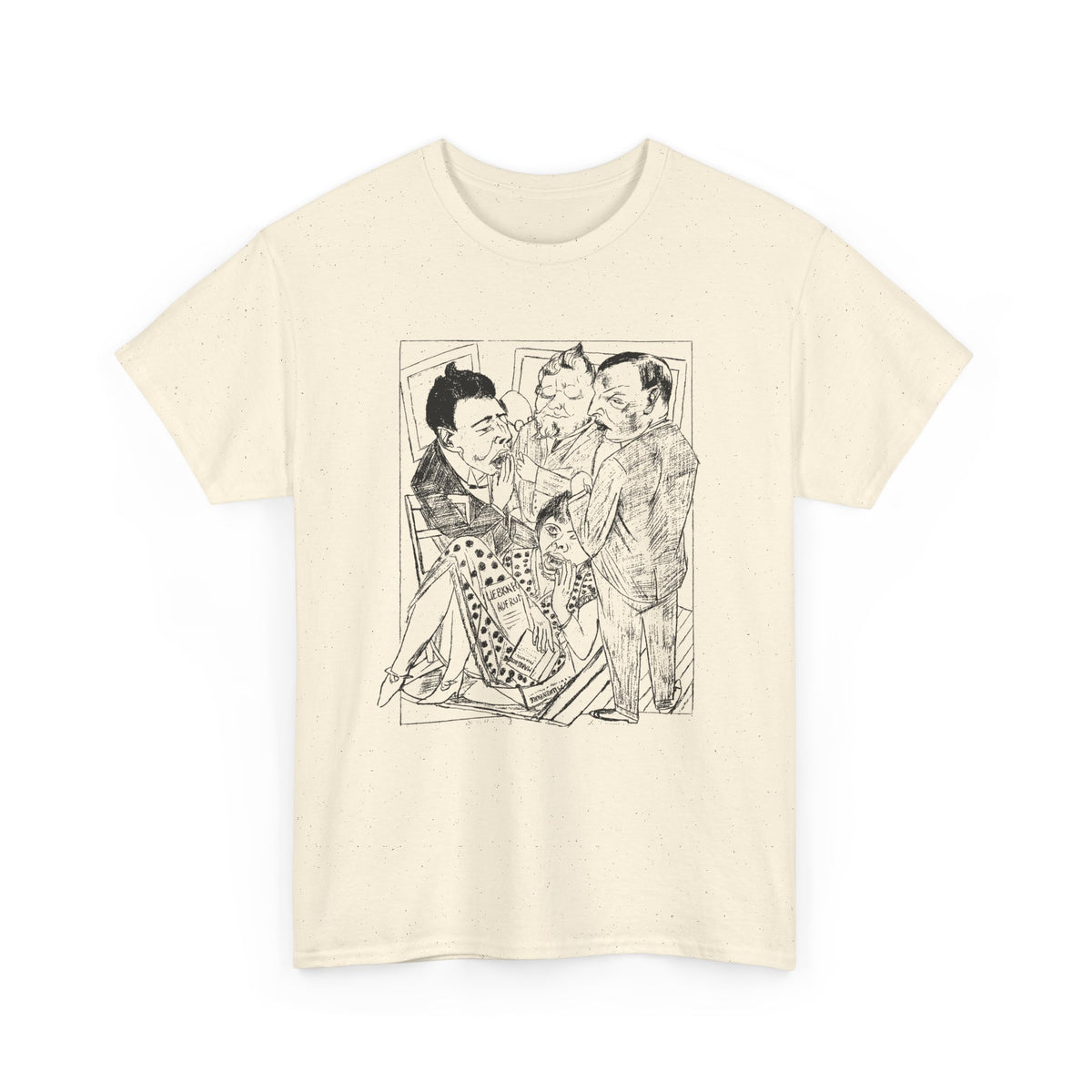 1922 max beckman lithograph  the dissappointed II tshirt