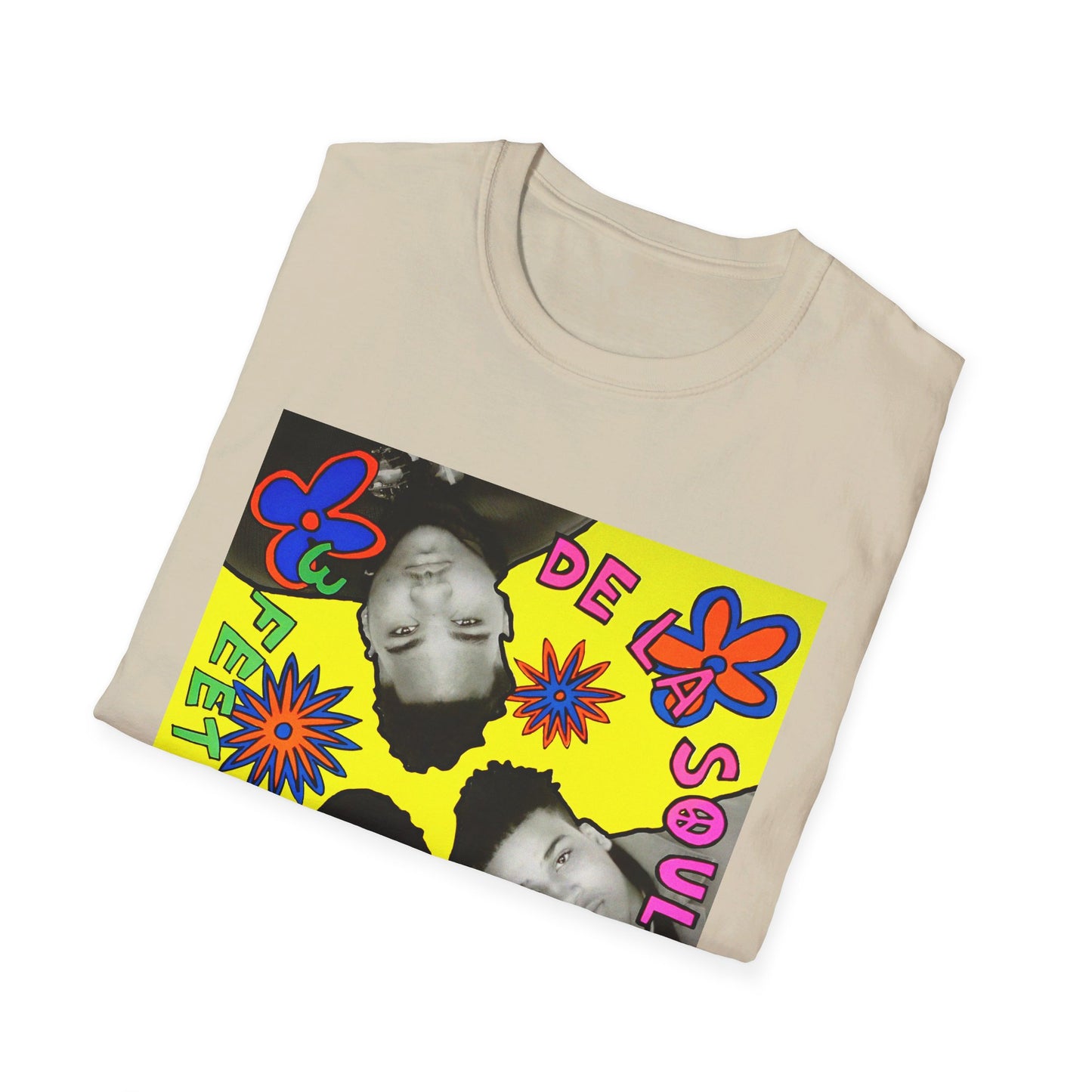 de la soul 1989 3 feet high and rising album tshirt