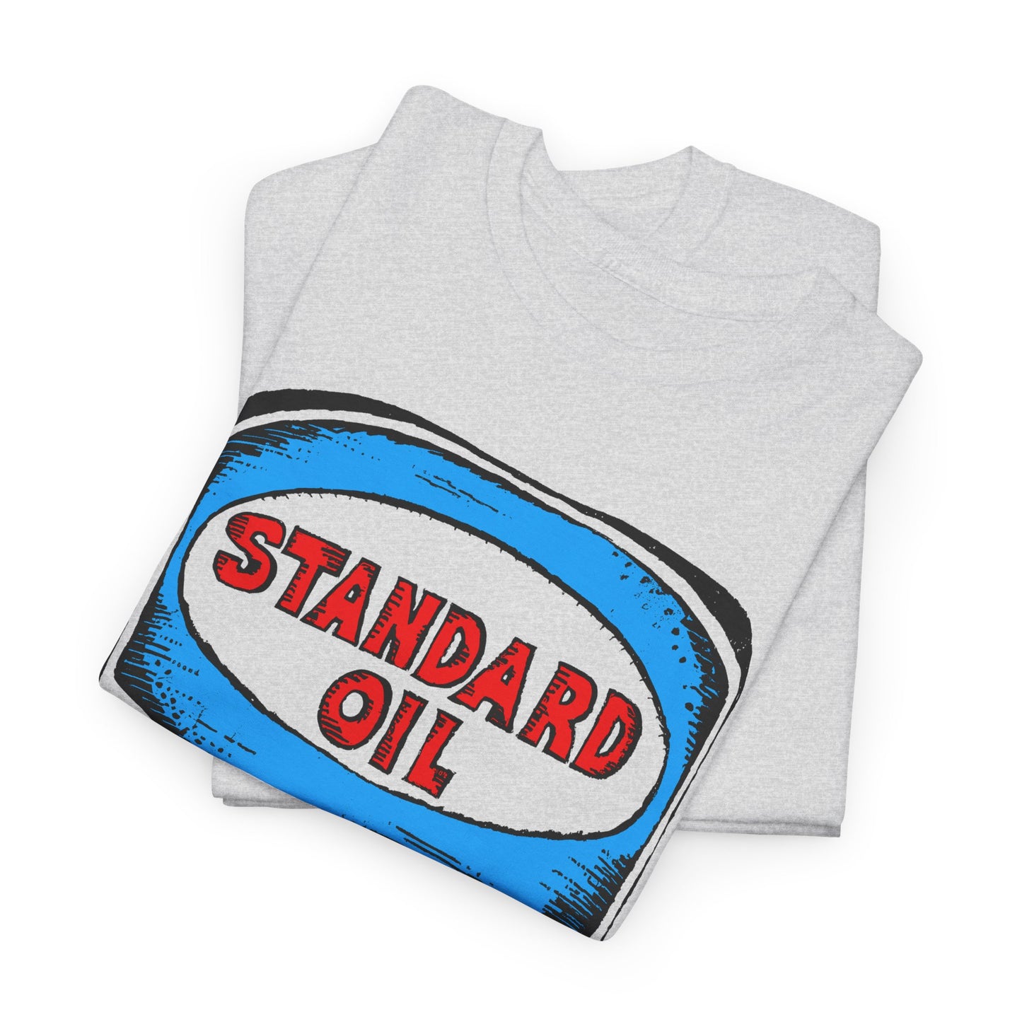 1970s standard oil gives me gas reproduction tshirt
