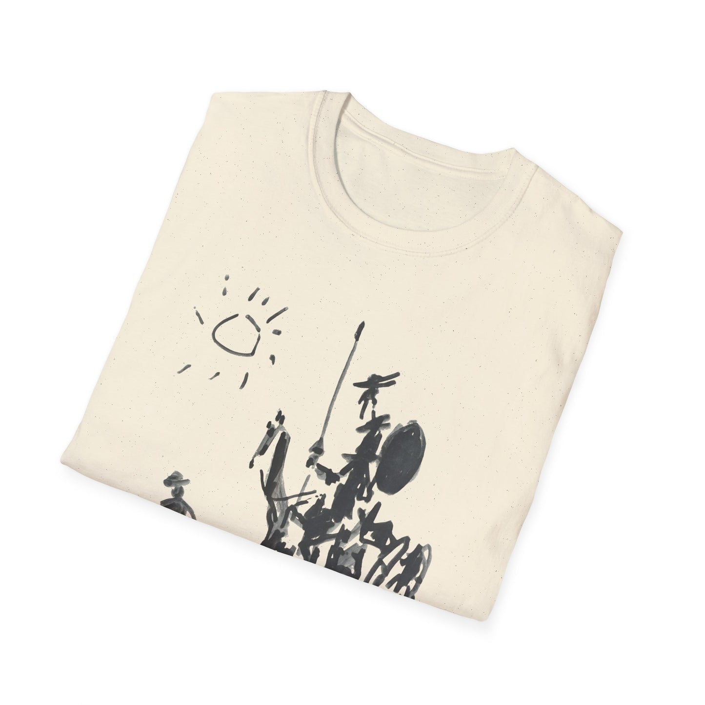 1955 don quixote illustration by pablo ruiz picasso tshirt