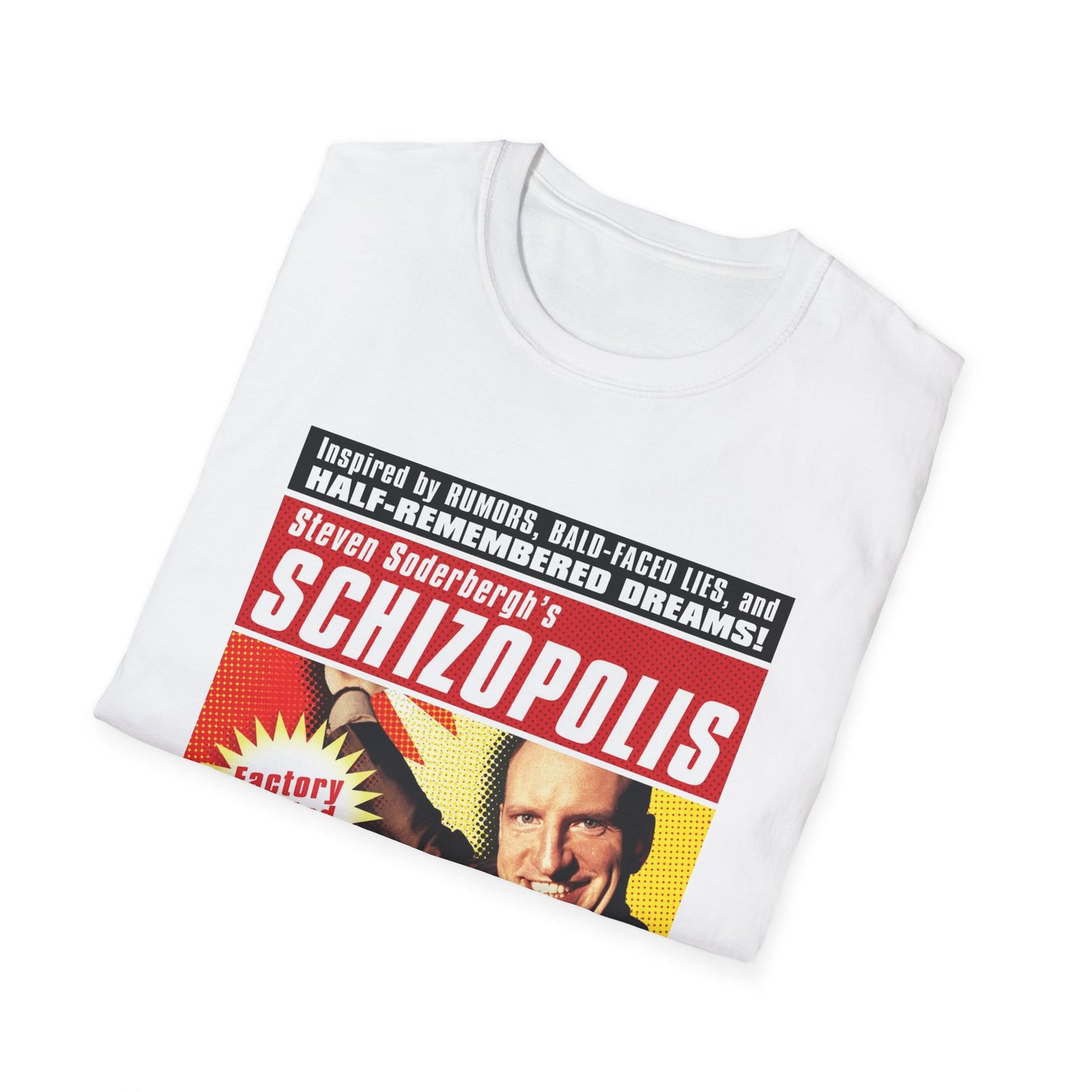 1996 steven soderbergh's schizopolis movie poster tshirt