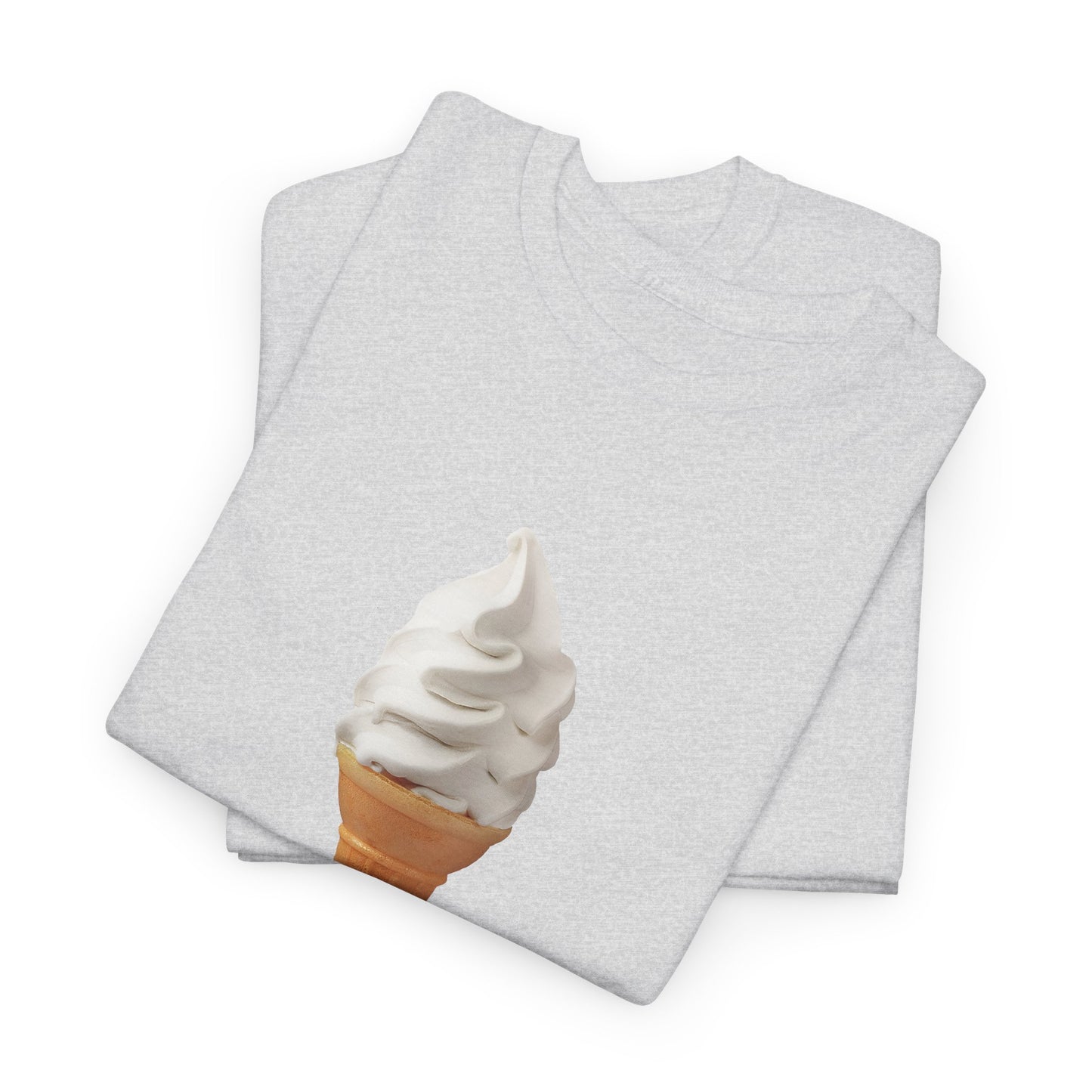 soft vanilla ice cream cone tshirt