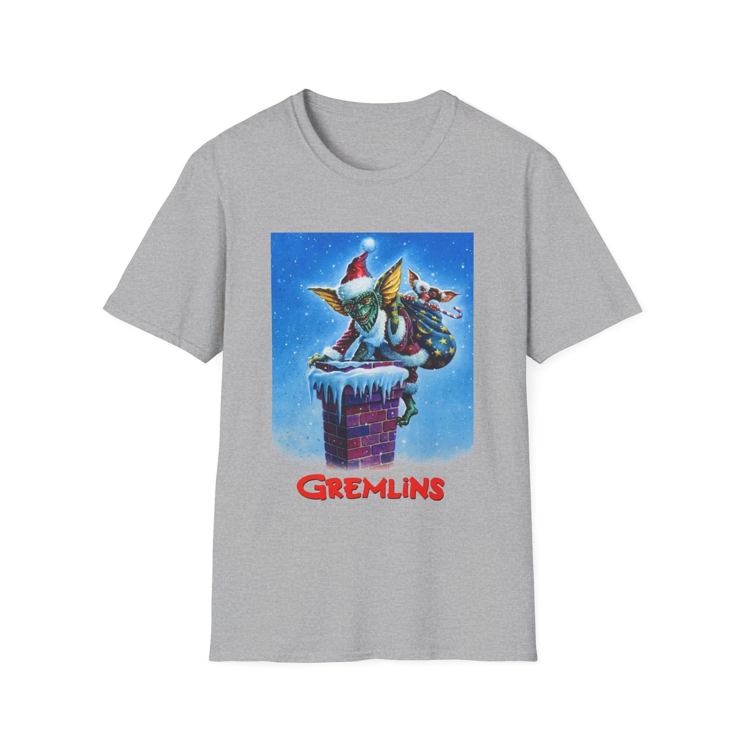 1984 gremlins christmas advertisement tshirt