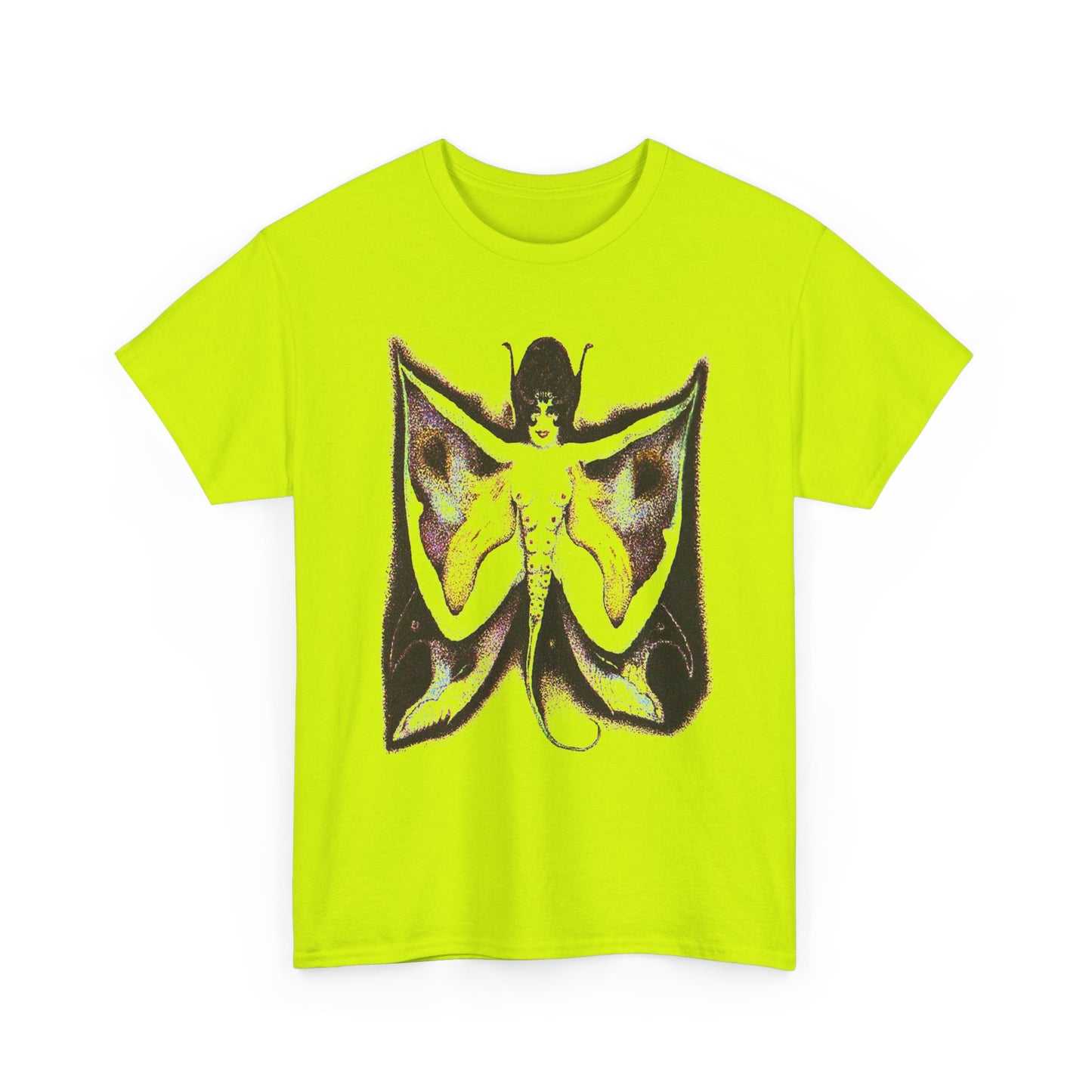 early 1900s gothic moth lady painting by alberto martini custom edit tshirt