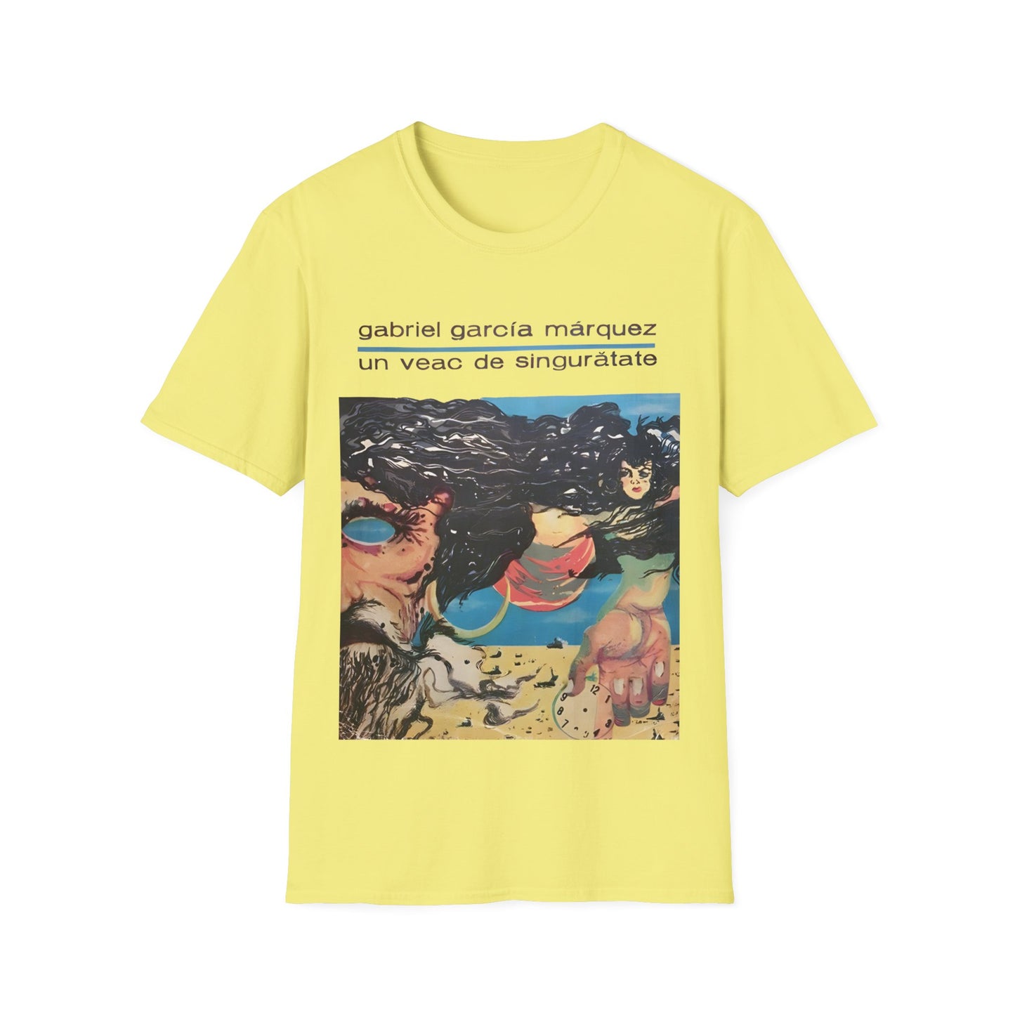 1974 romanian book cover for one hundred years of solitude by gabriel garcía márquez tshirt