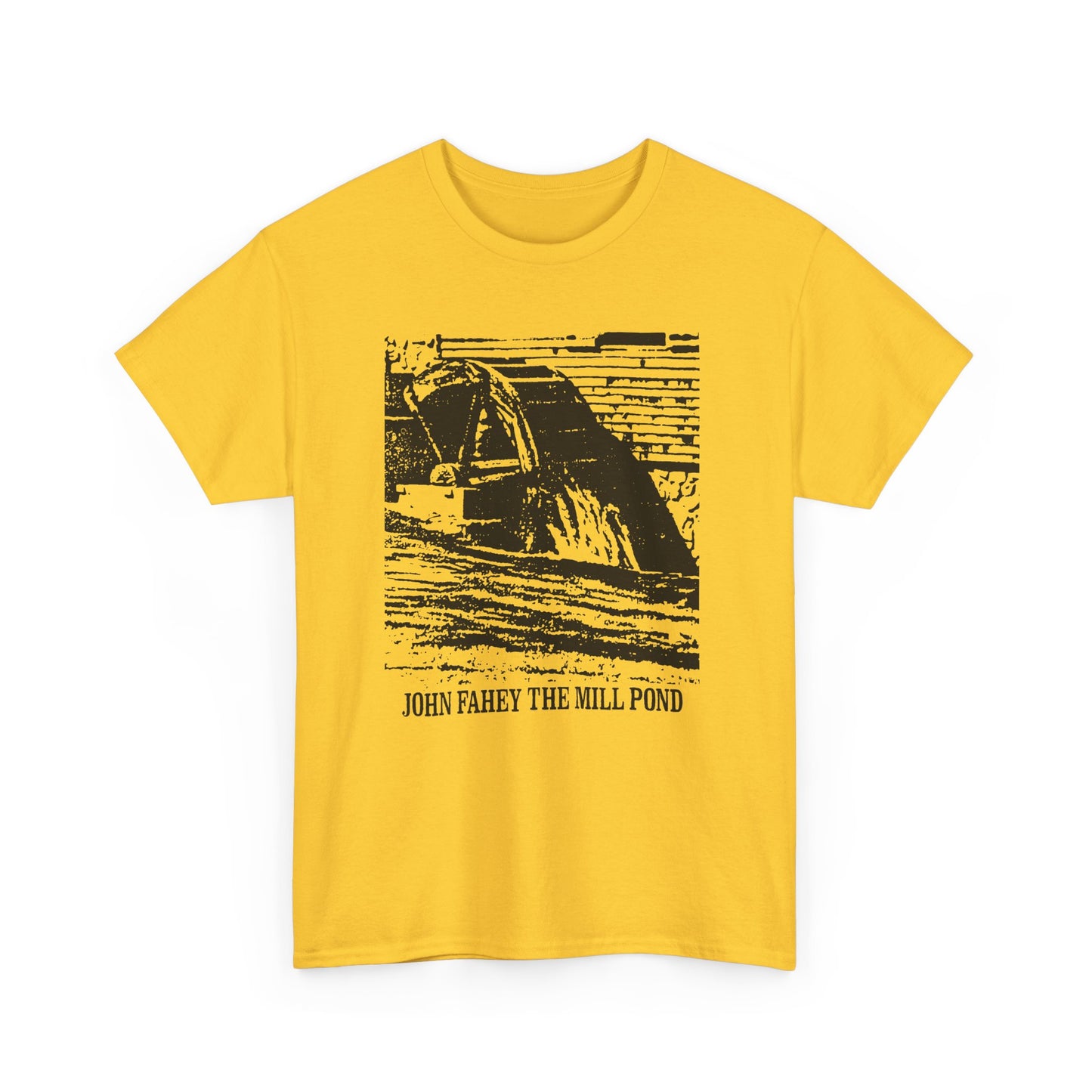 1997 the mill pond by john fahey album cover stretched tshirt
